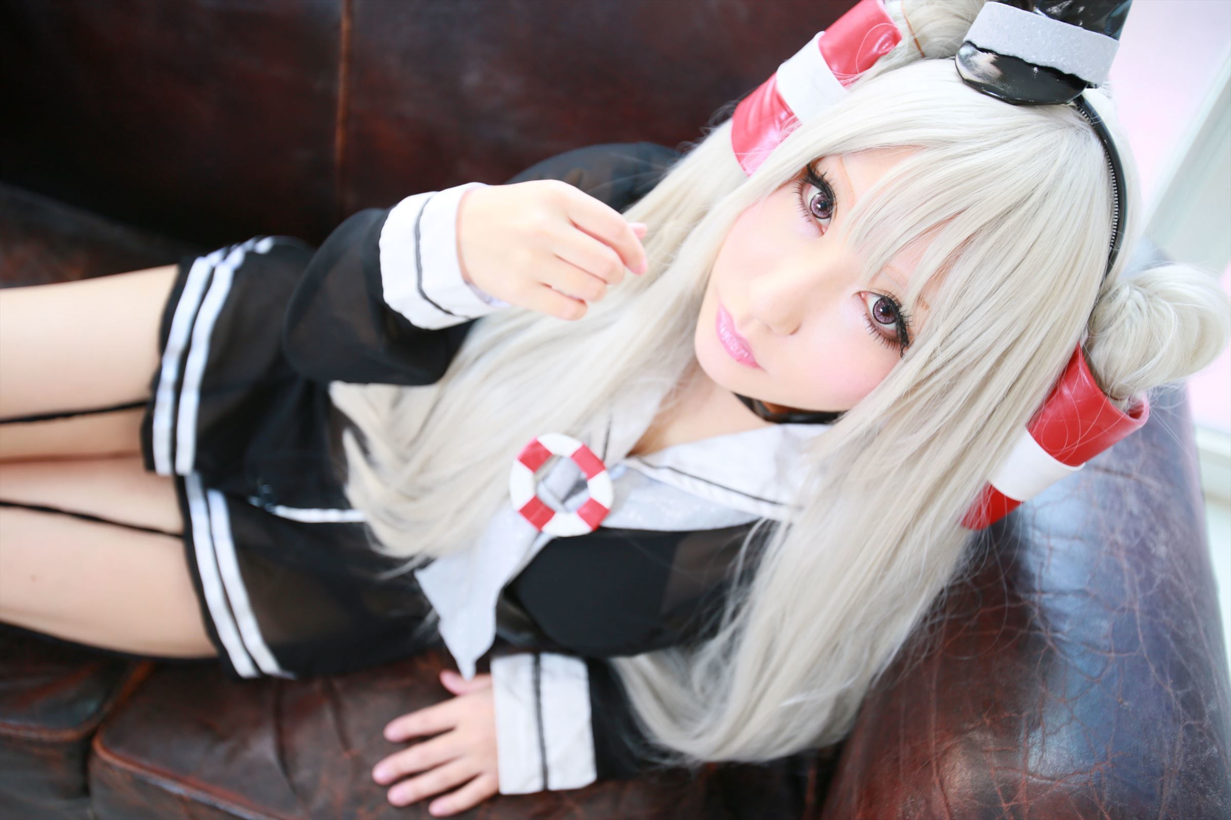 サク Saku Ayaka 《艦隊これくしょん》島風+天津風+伊19-图0