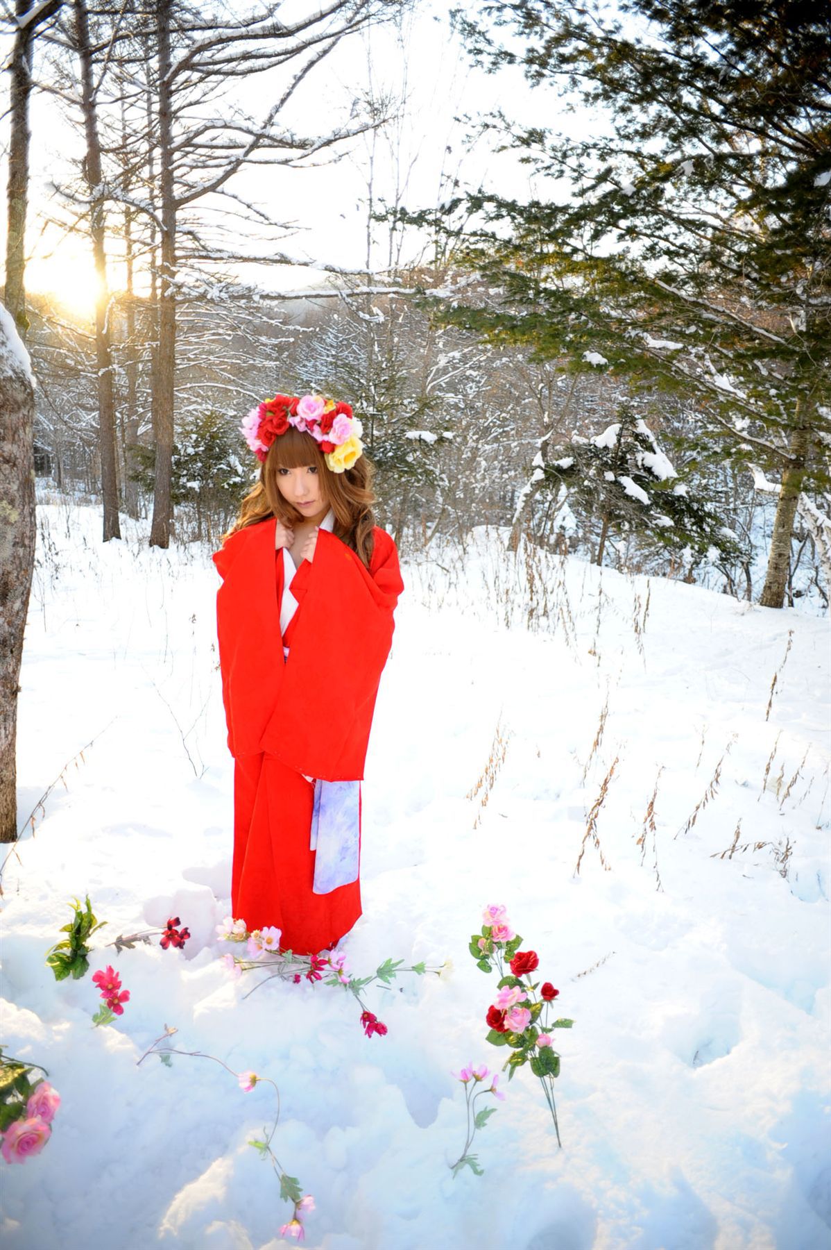 サク Saku Ayaka 《霞んでく記憶の中に雪 貴方の為に祈つた》-图108