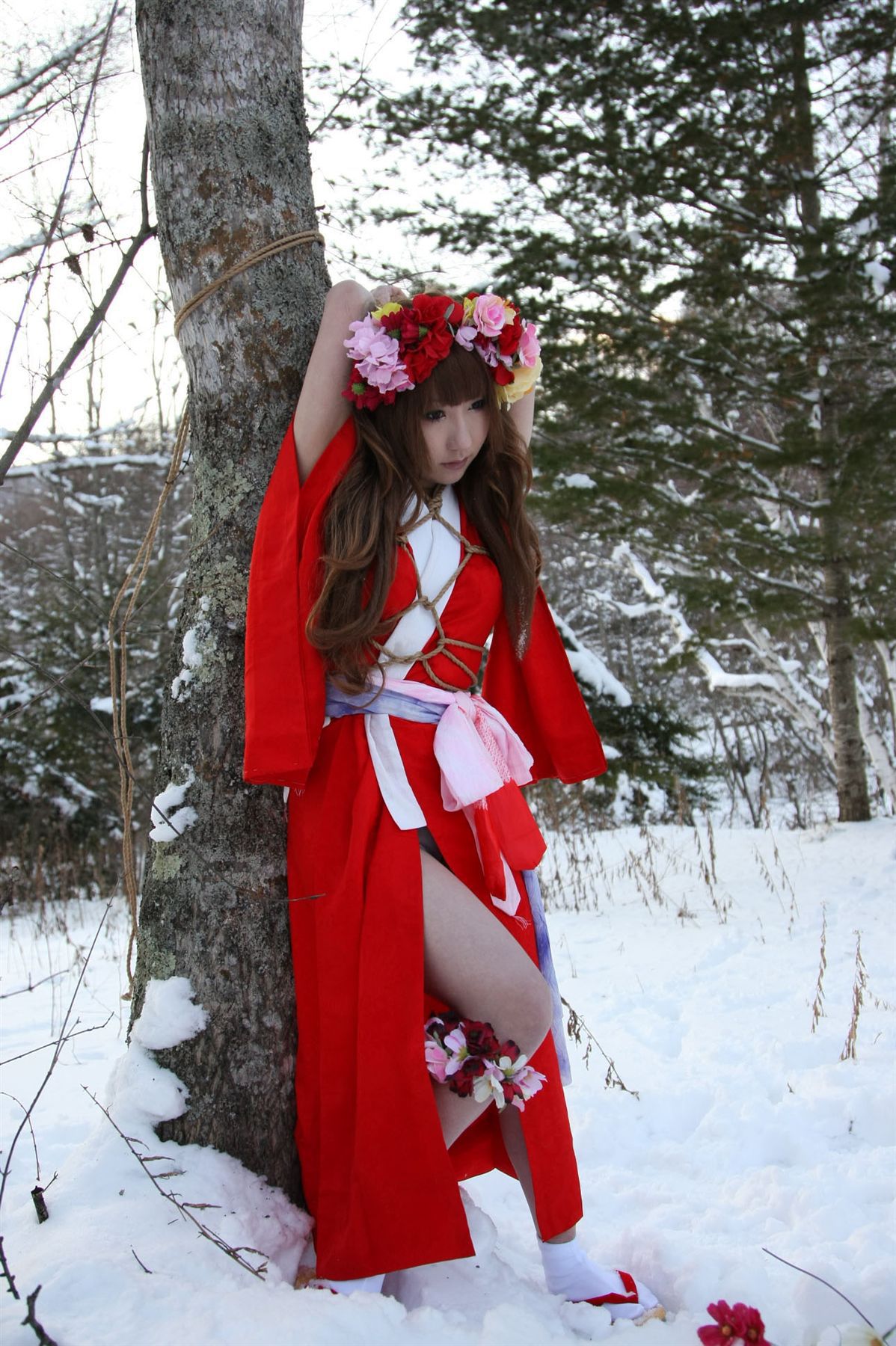 サク Saku Ayaka 《霞んでく記憶の中に雪 貴方の為に祈つた》-图71