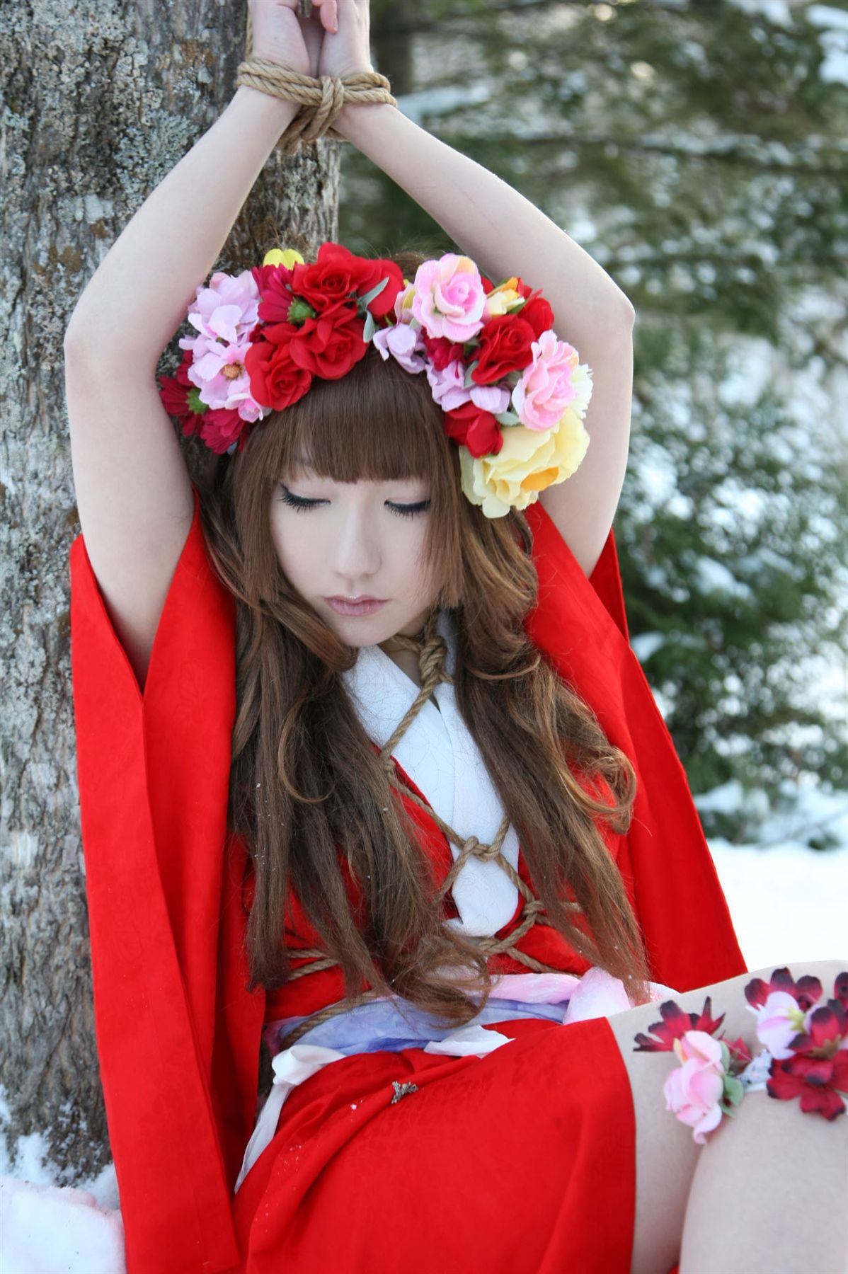 サク Saku Ayaka 《霞んでく記憶の中に雪 貴方の為に祈つた》-图74