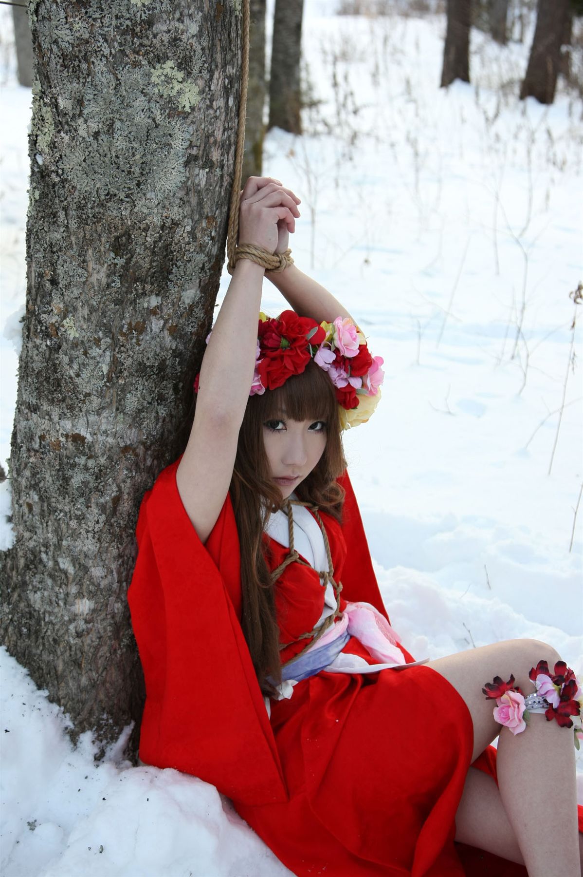 サク Saku Ayaka 《霞んでく記憶の中に雪 貴方の為に祈つた》-图77