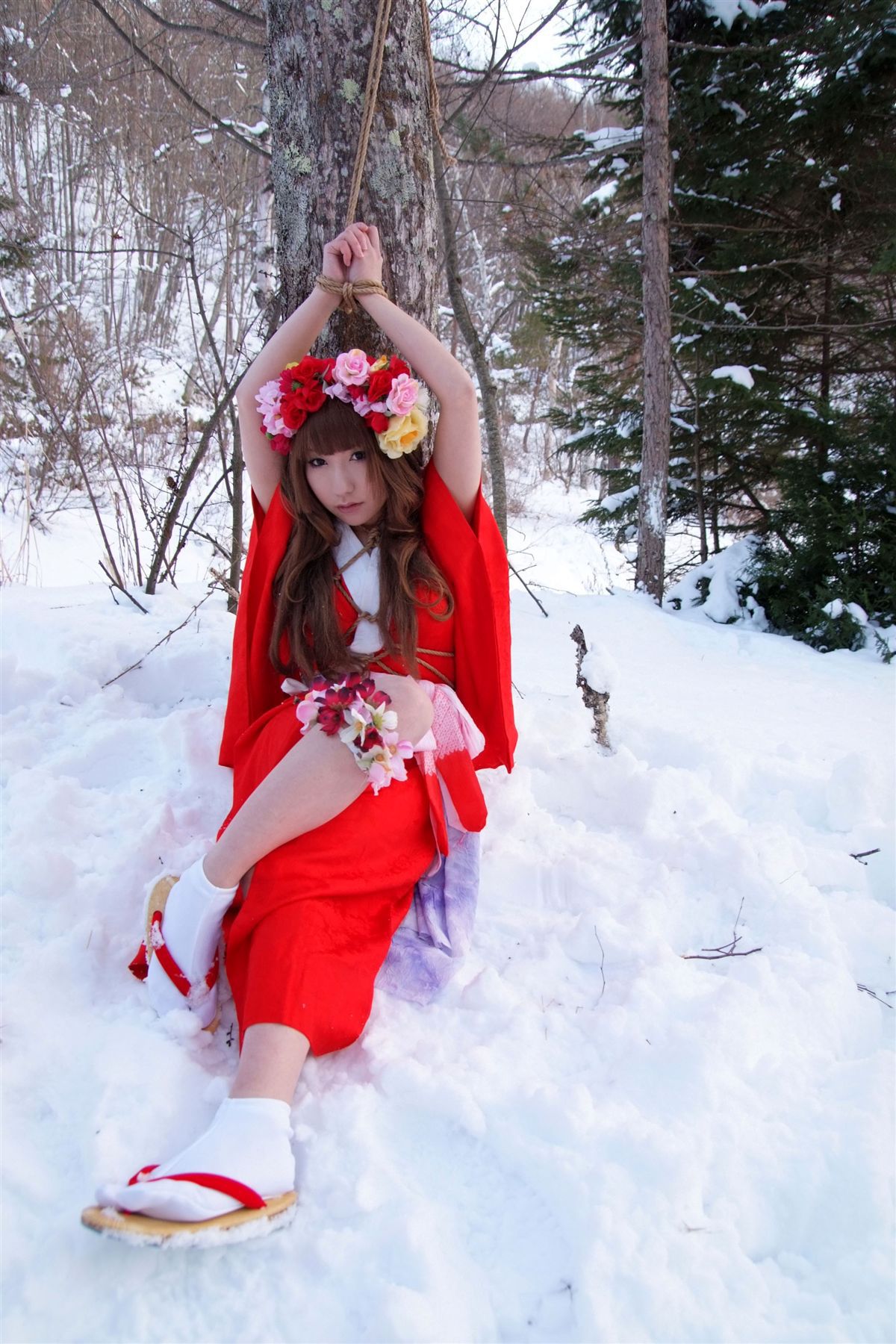 サク Saku Ayaka 《霞んでく記憶の中に雪 貴方の為に祈つた》-图91