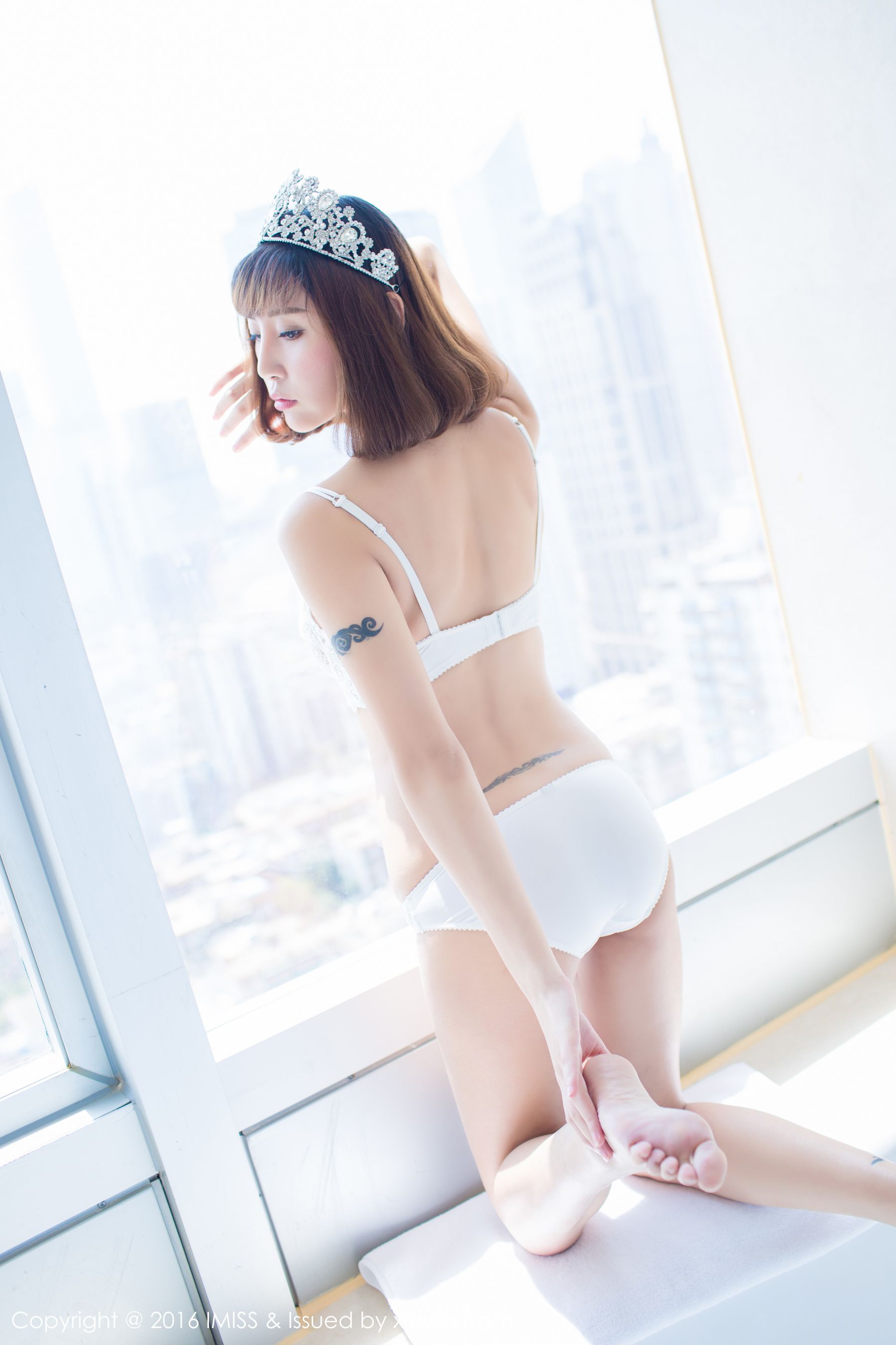 樂樂Mango《3套透视装》  Vol.077-图10