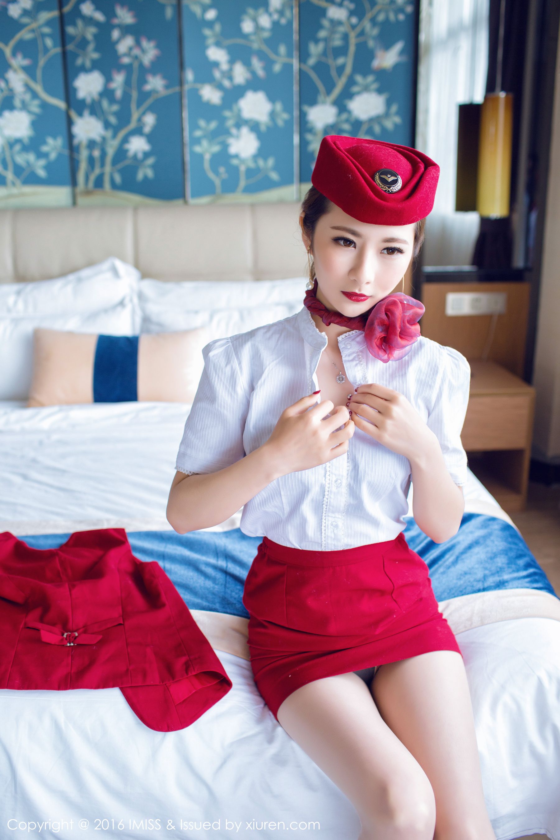 莉莉Lily《兔女郎、空姐制服+死库水湿身系列》  Vol.082-图14