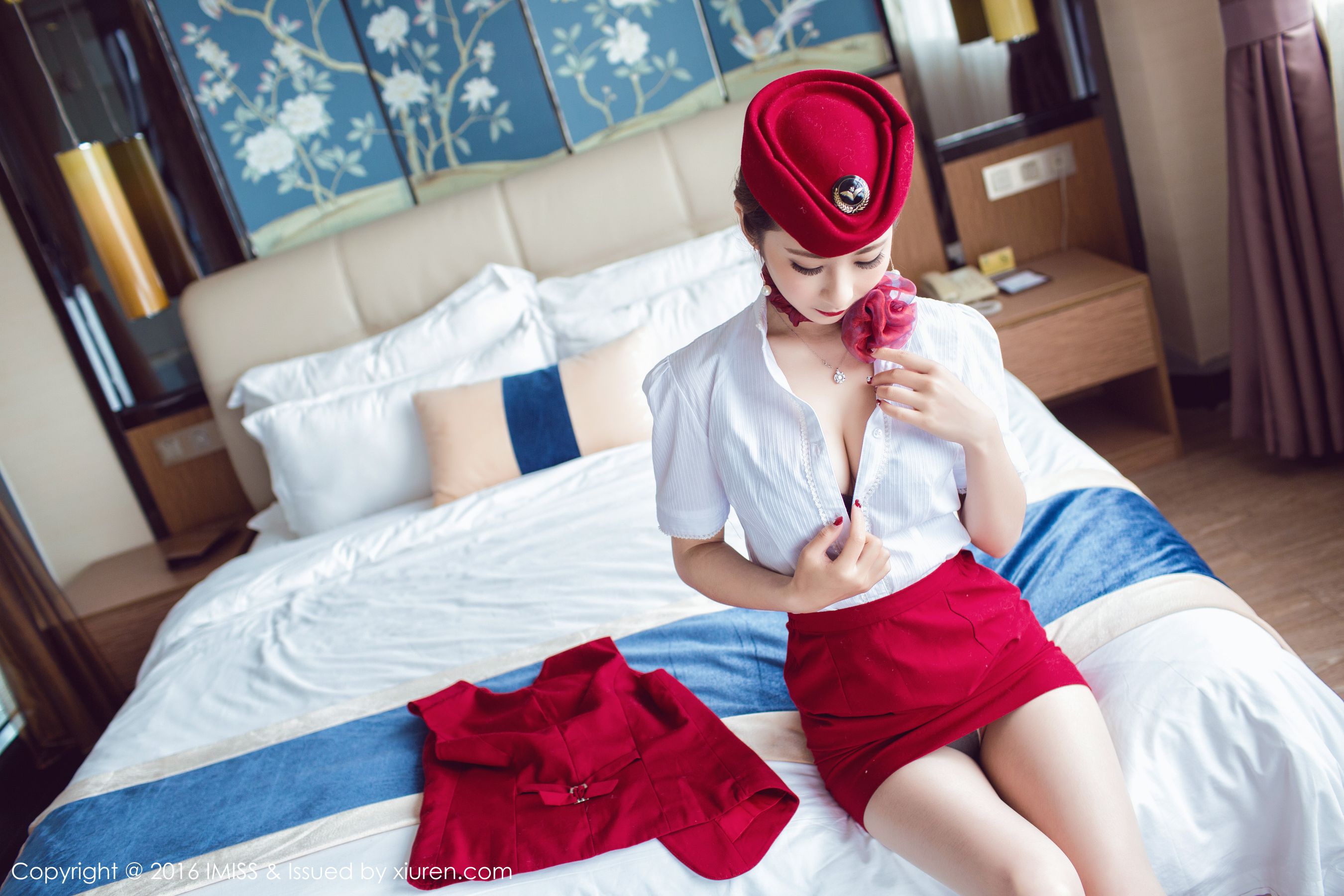 莉莉Lily《兔女郎、空姐制服+死库水湿身系列》  Vol.082-图15