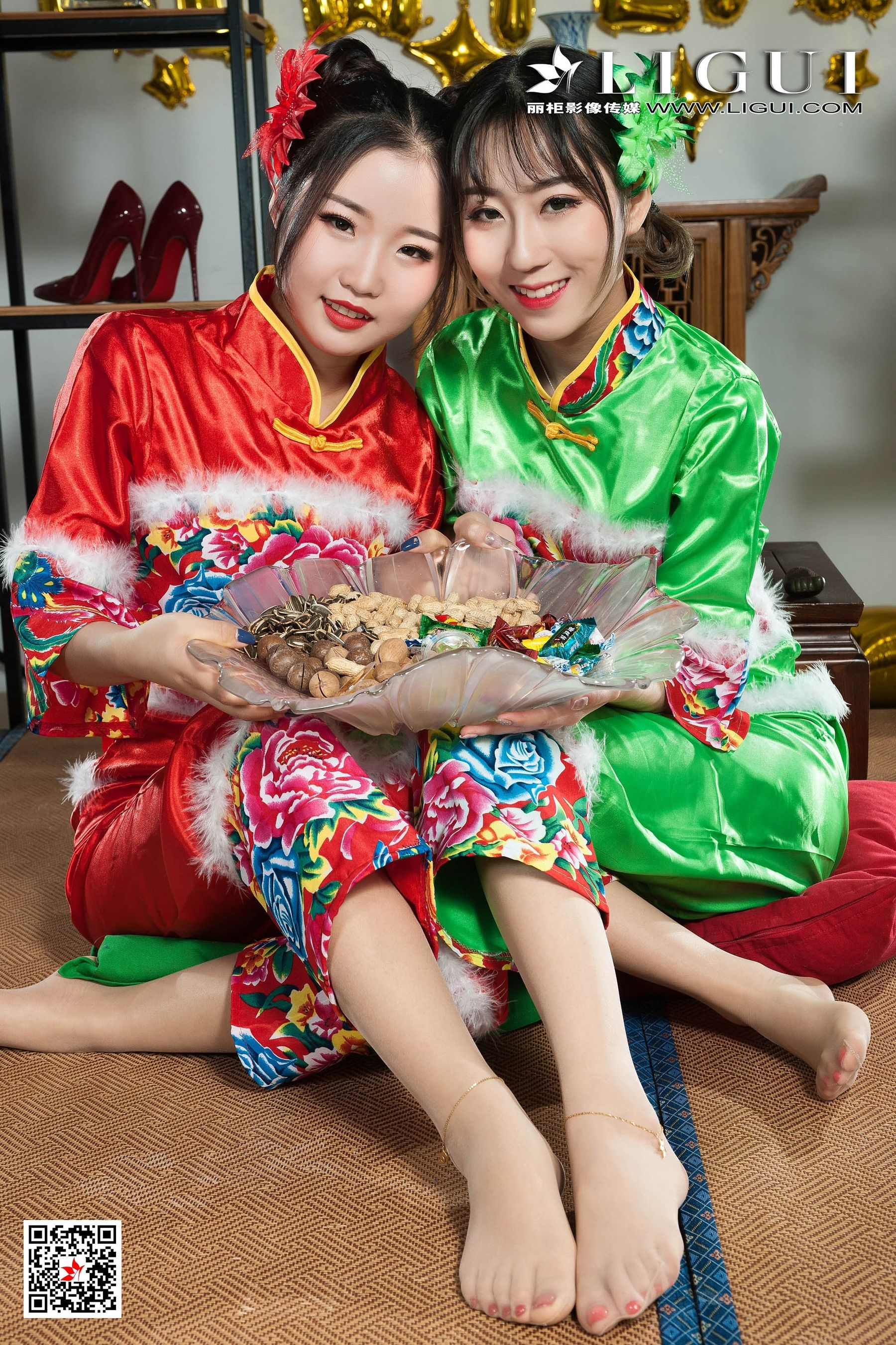 网络丽人 媛媛&鱼妹-图9