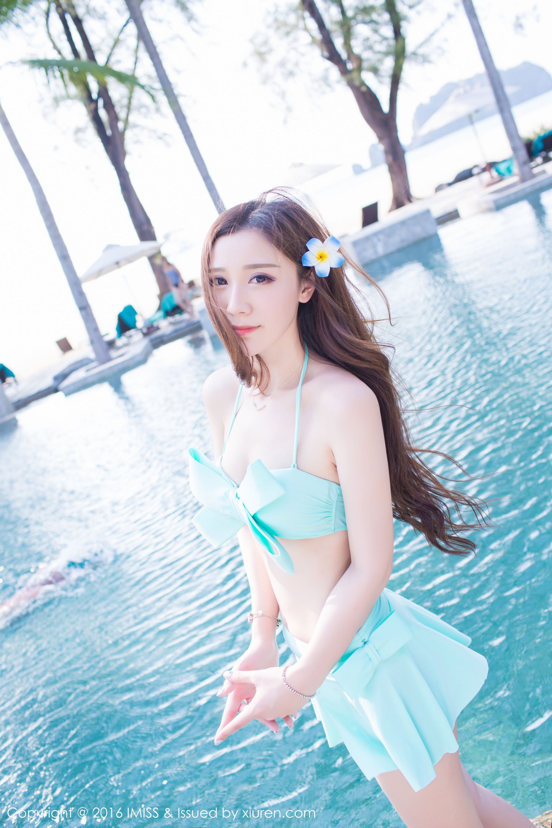 淼淼萌萌哒《极品女神清新泳装系列》  Vol.084-图35