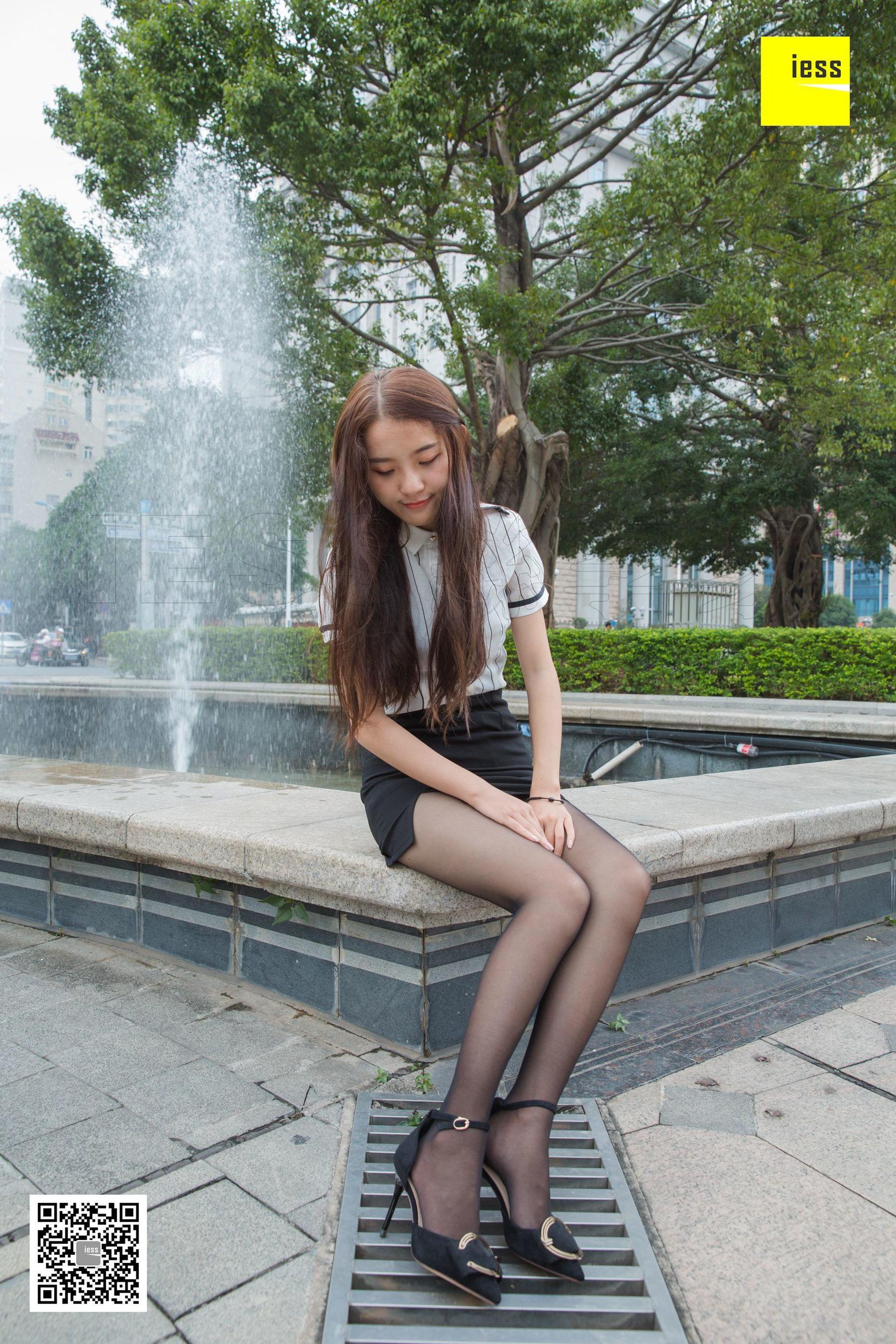 模特 婉萍 《坐在喷泉旁的婉萍》-图23