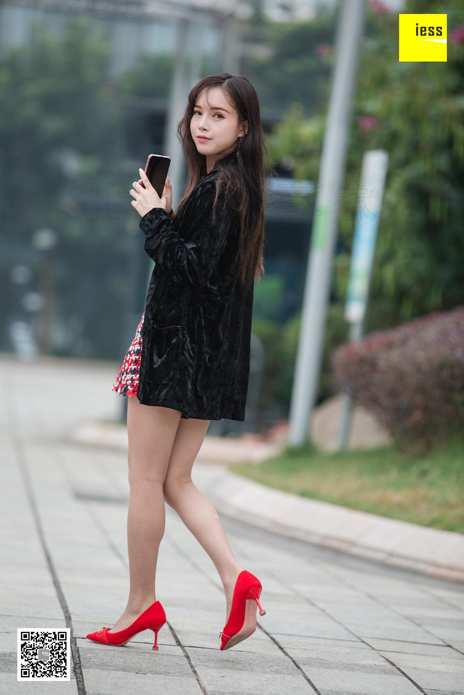 模特 小羽 《花丛中的小羽》-图53
