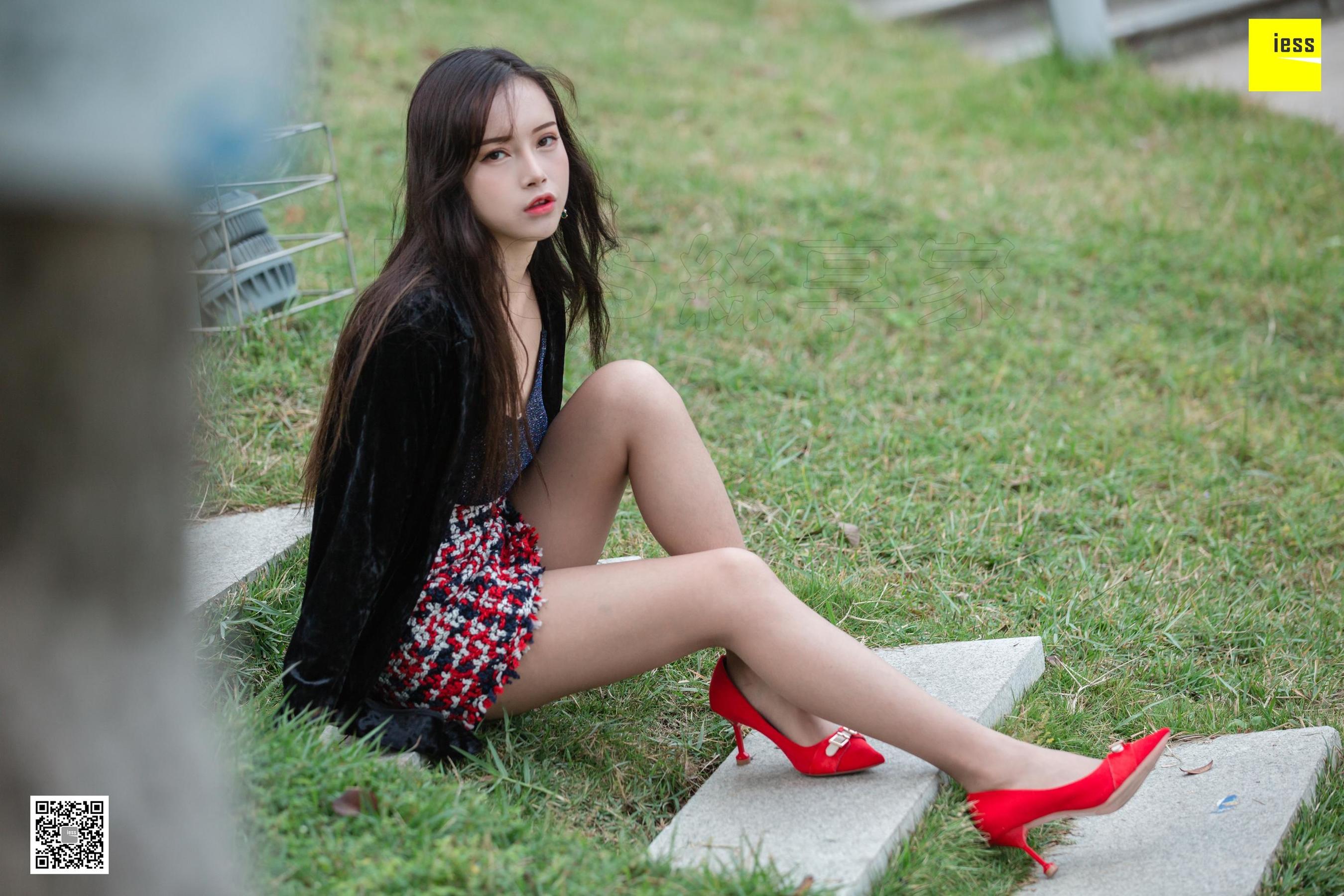 模特 小羽 《花丛中的小羽》-图63