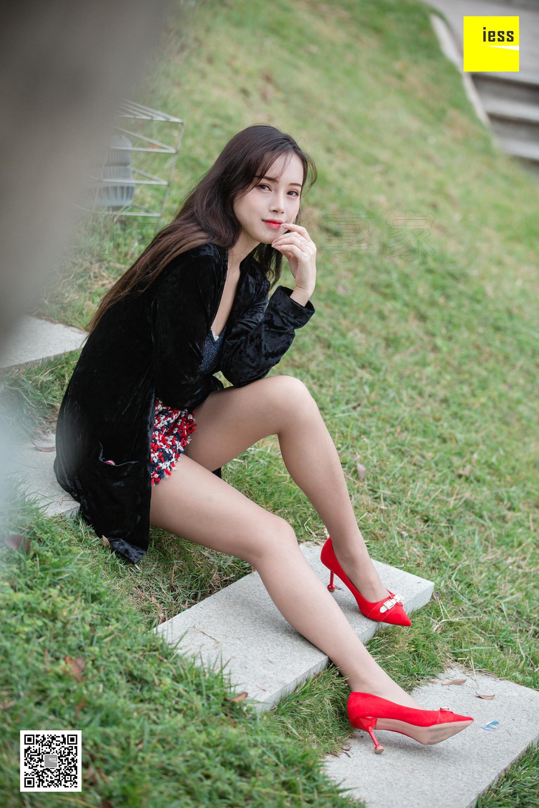 模特 小羽 《花丛中的小羽》-图68