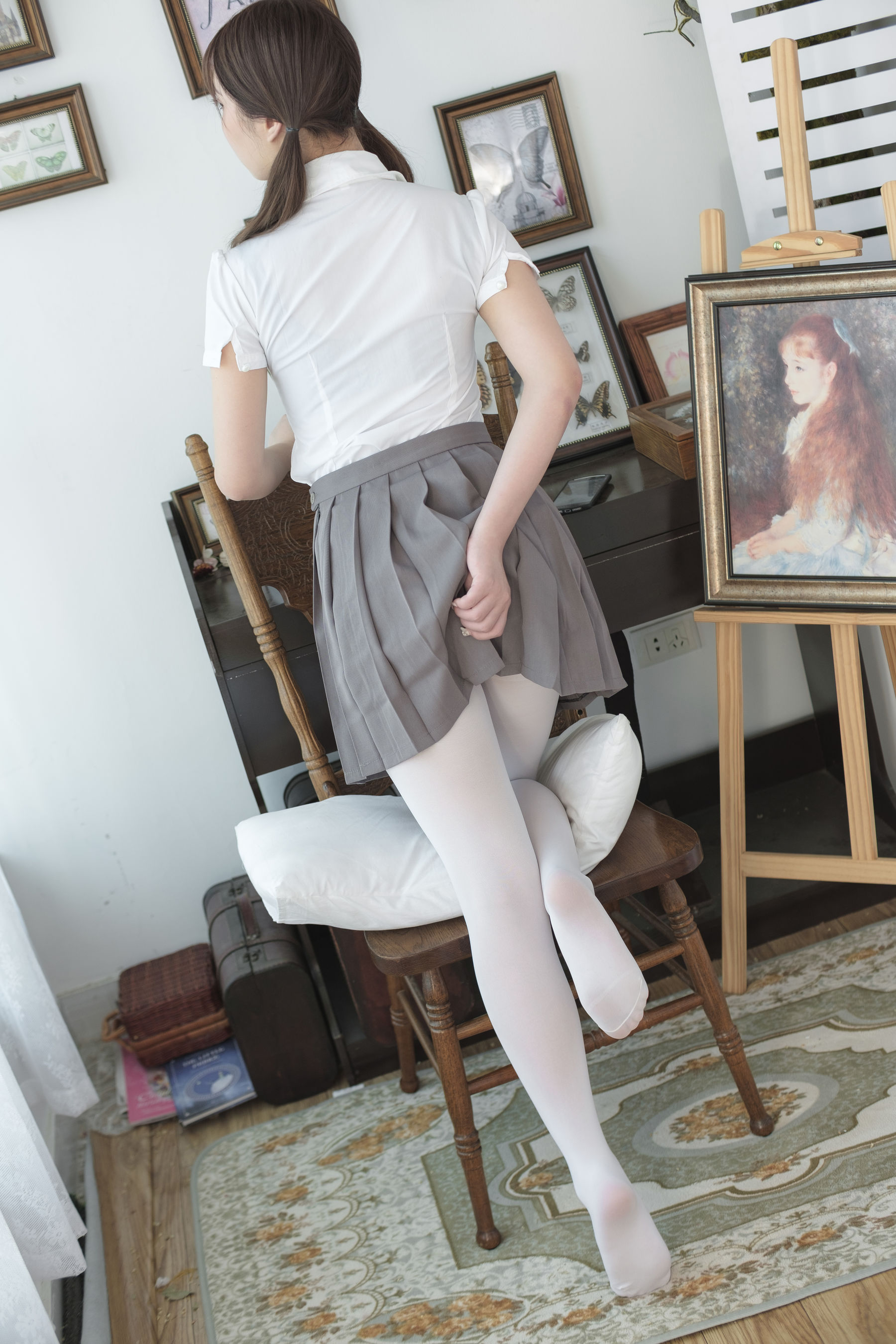 白丝美少女-图16