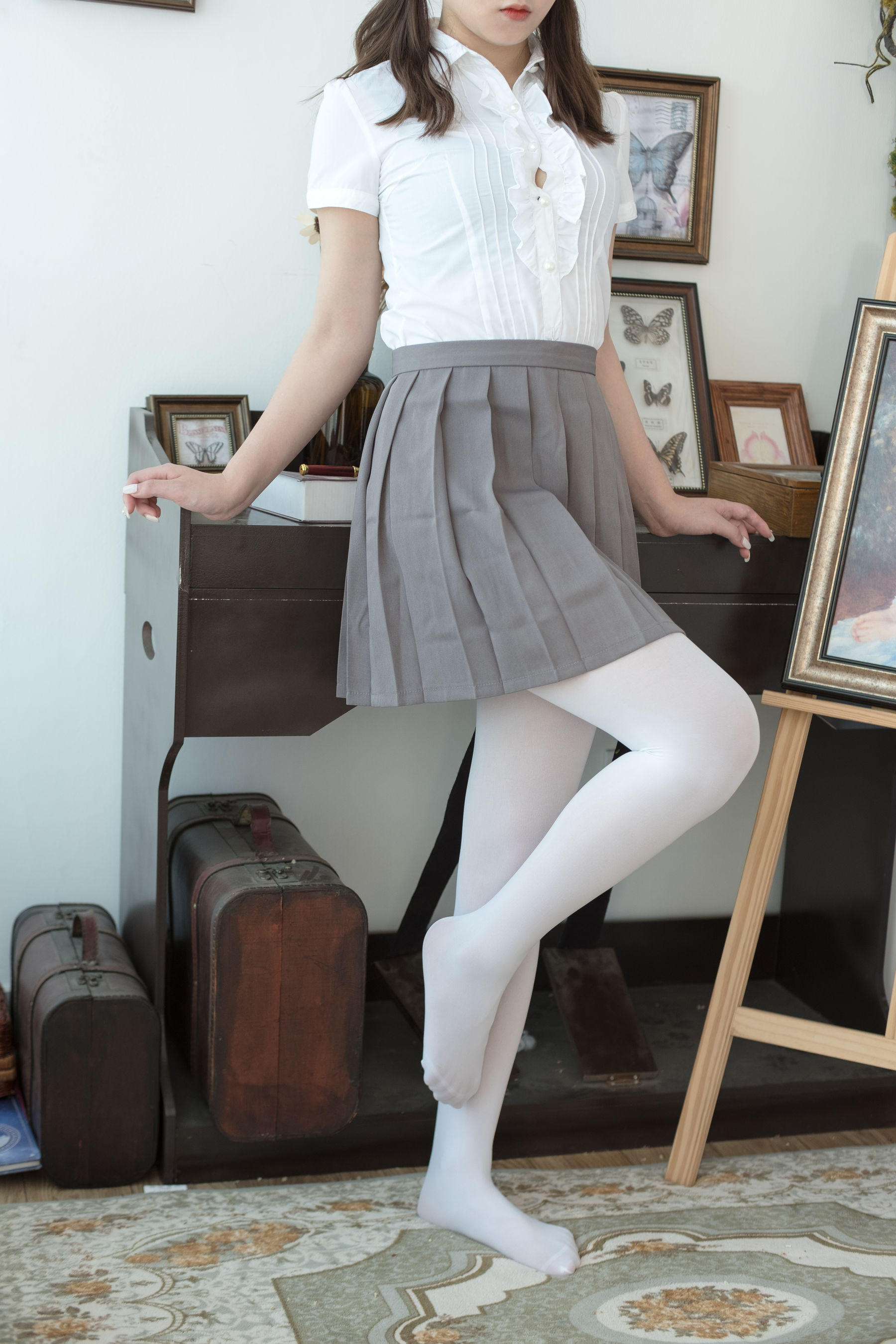 白丝美少女-图24