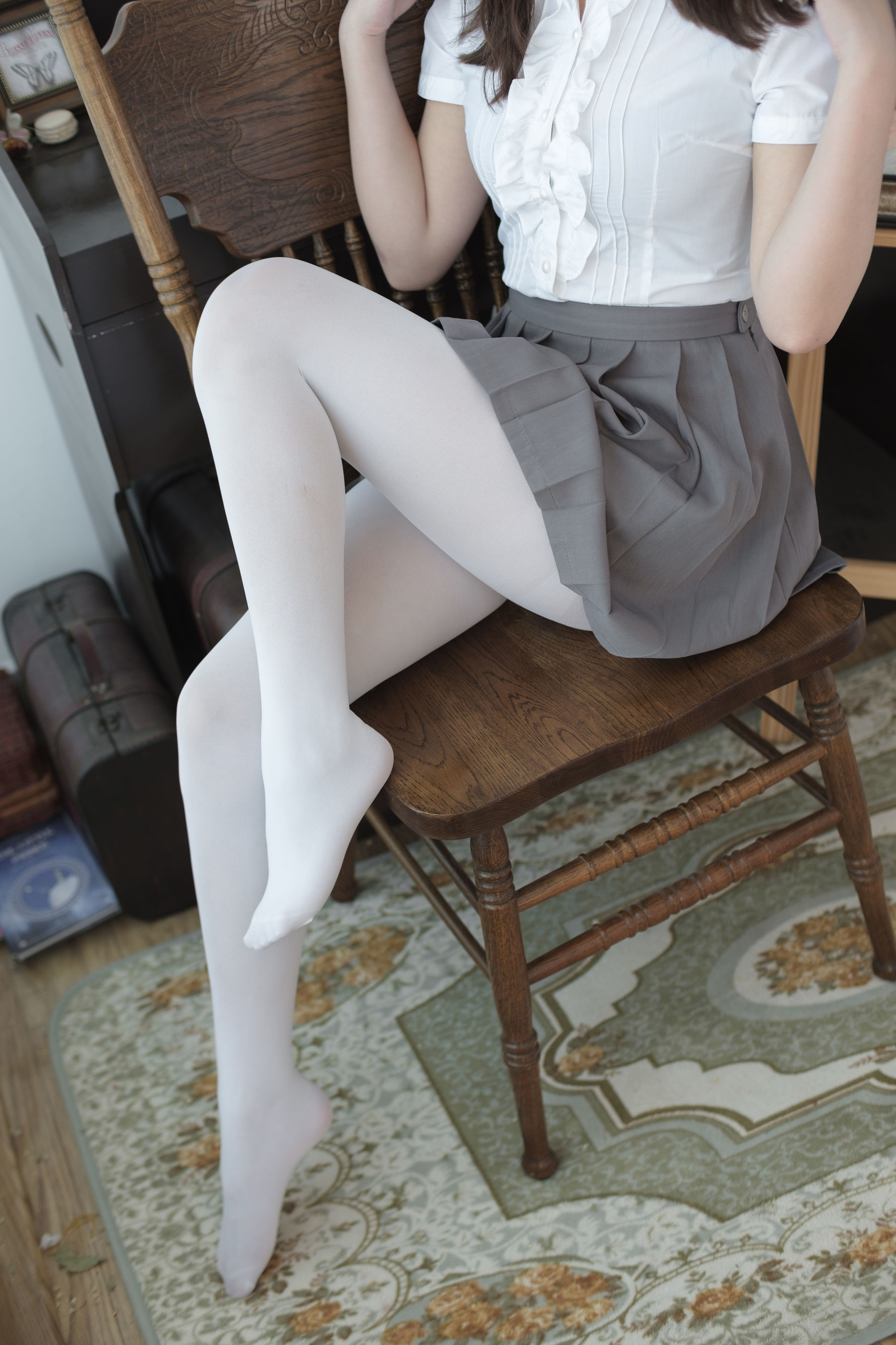 白丝美少女-图8
