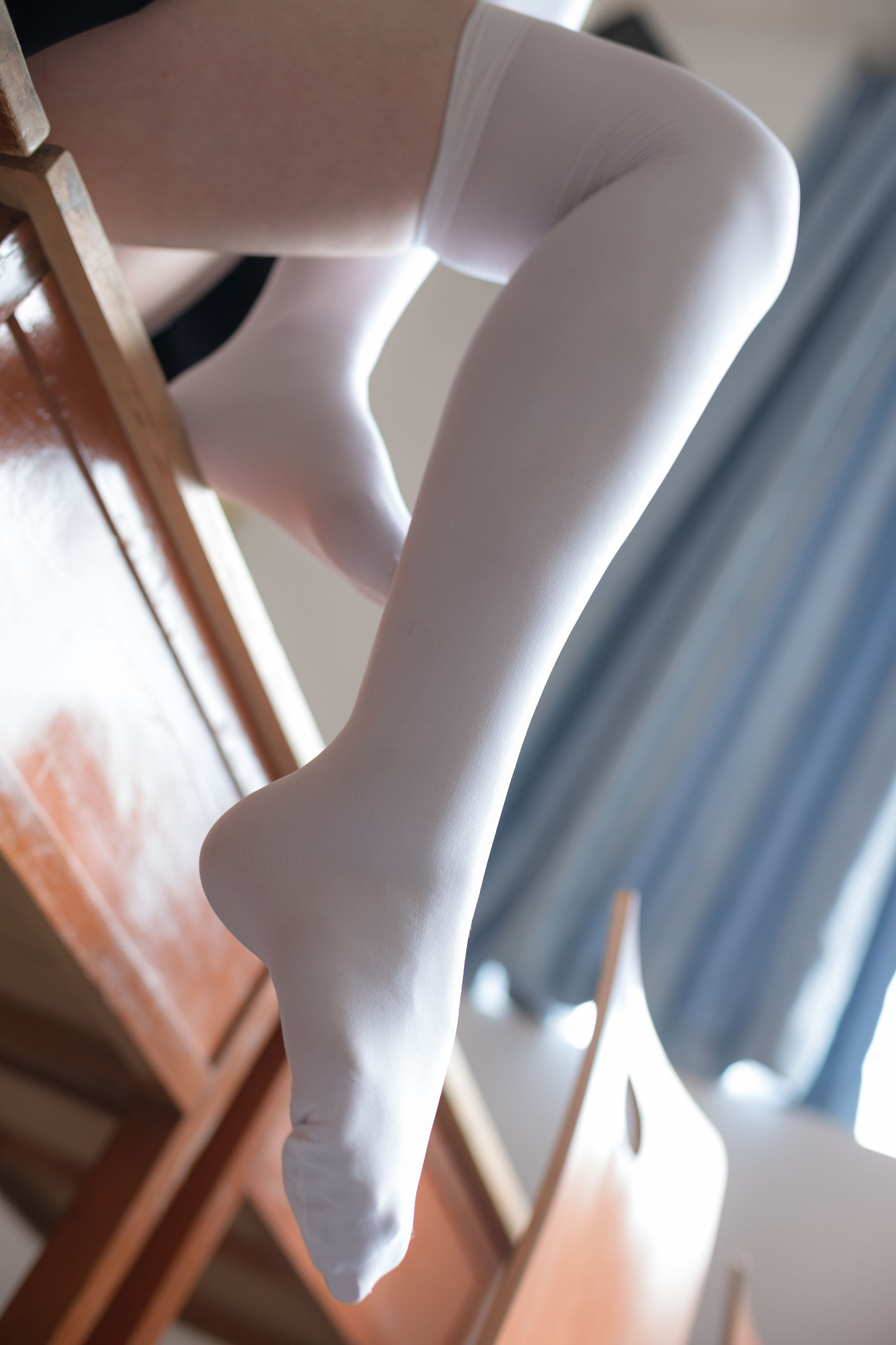 教室里的JK白丝少女-图57