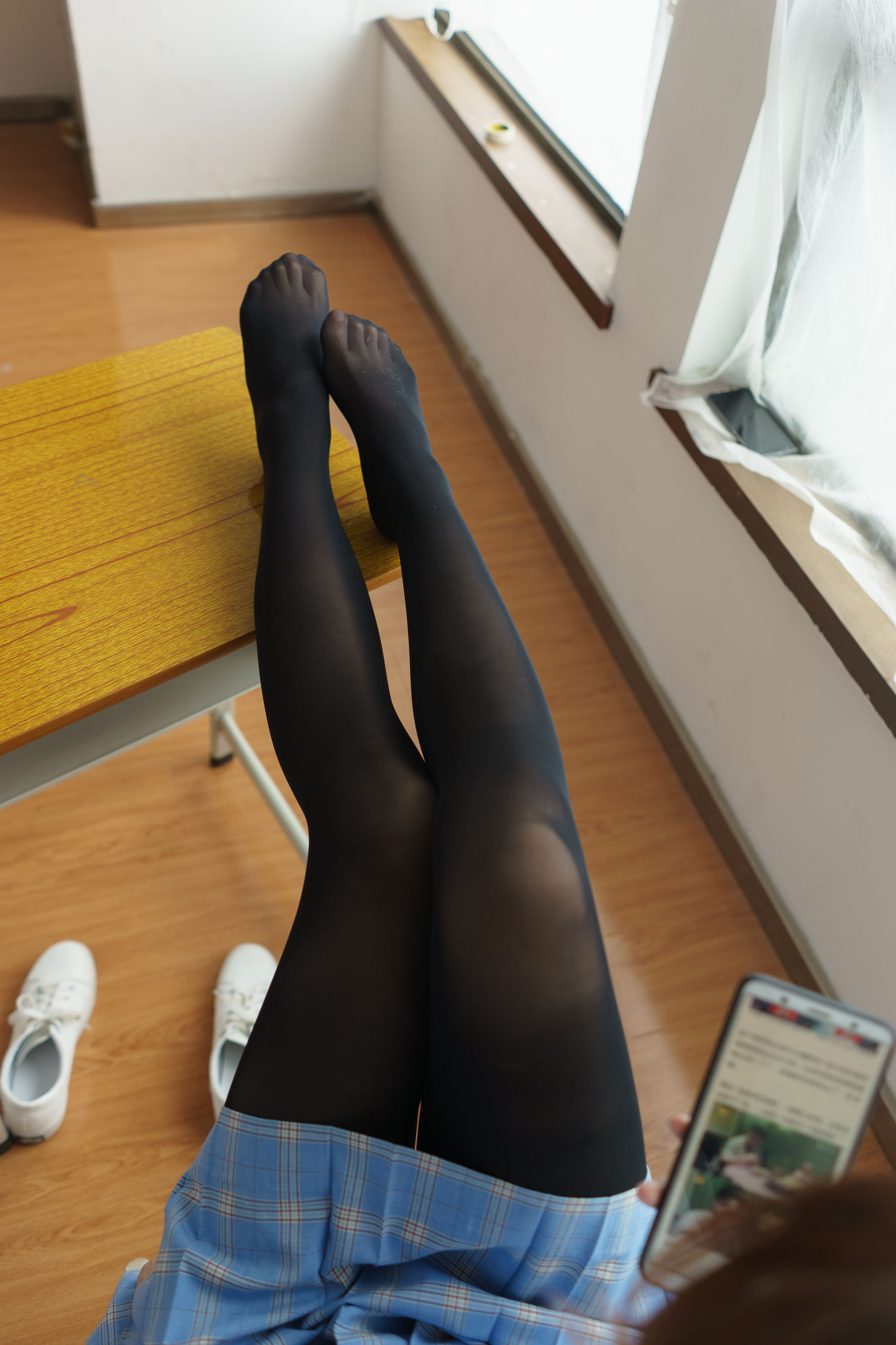 清新黑丝学生妹-图80