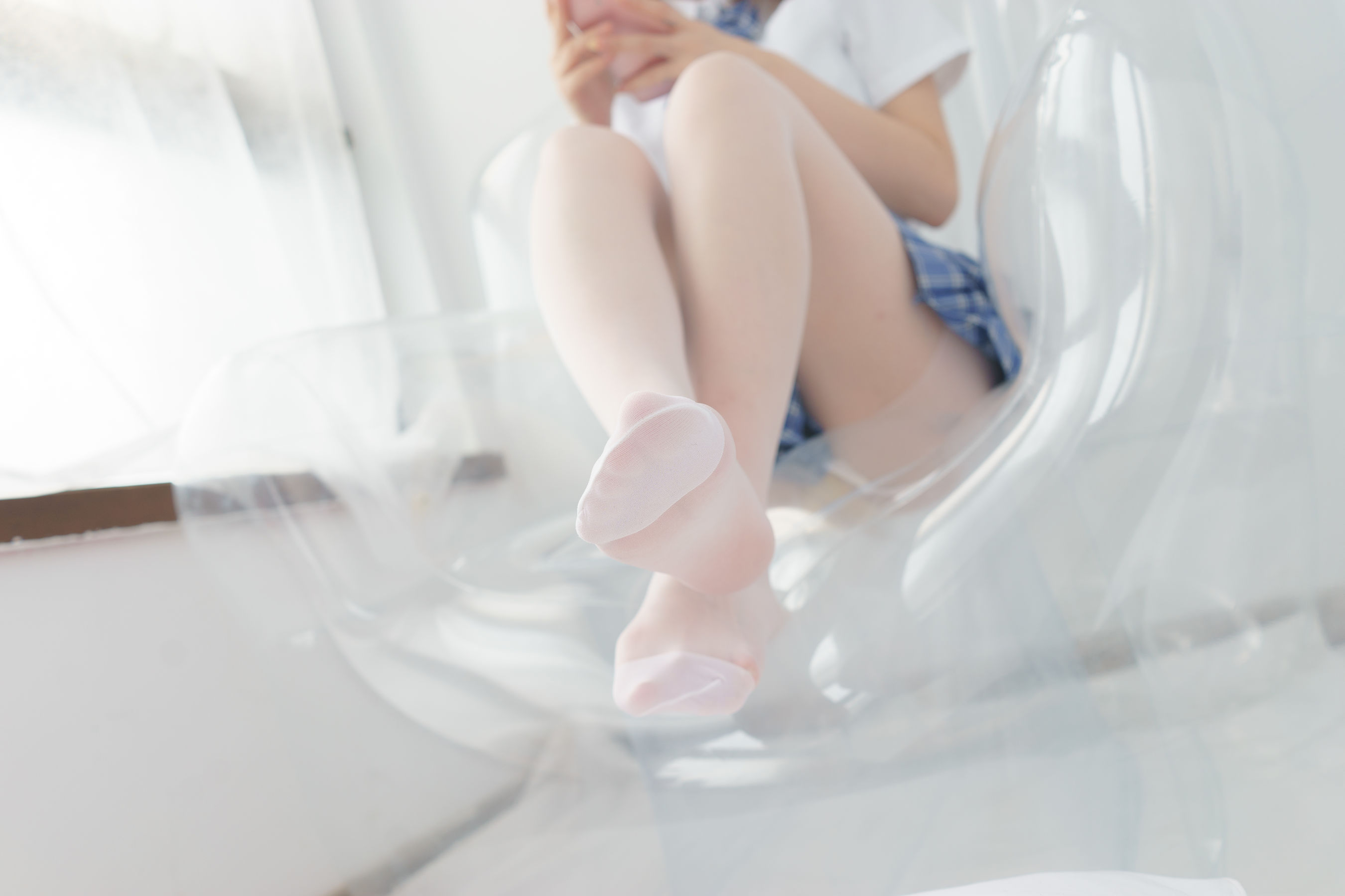 蓝色格子裙-图31