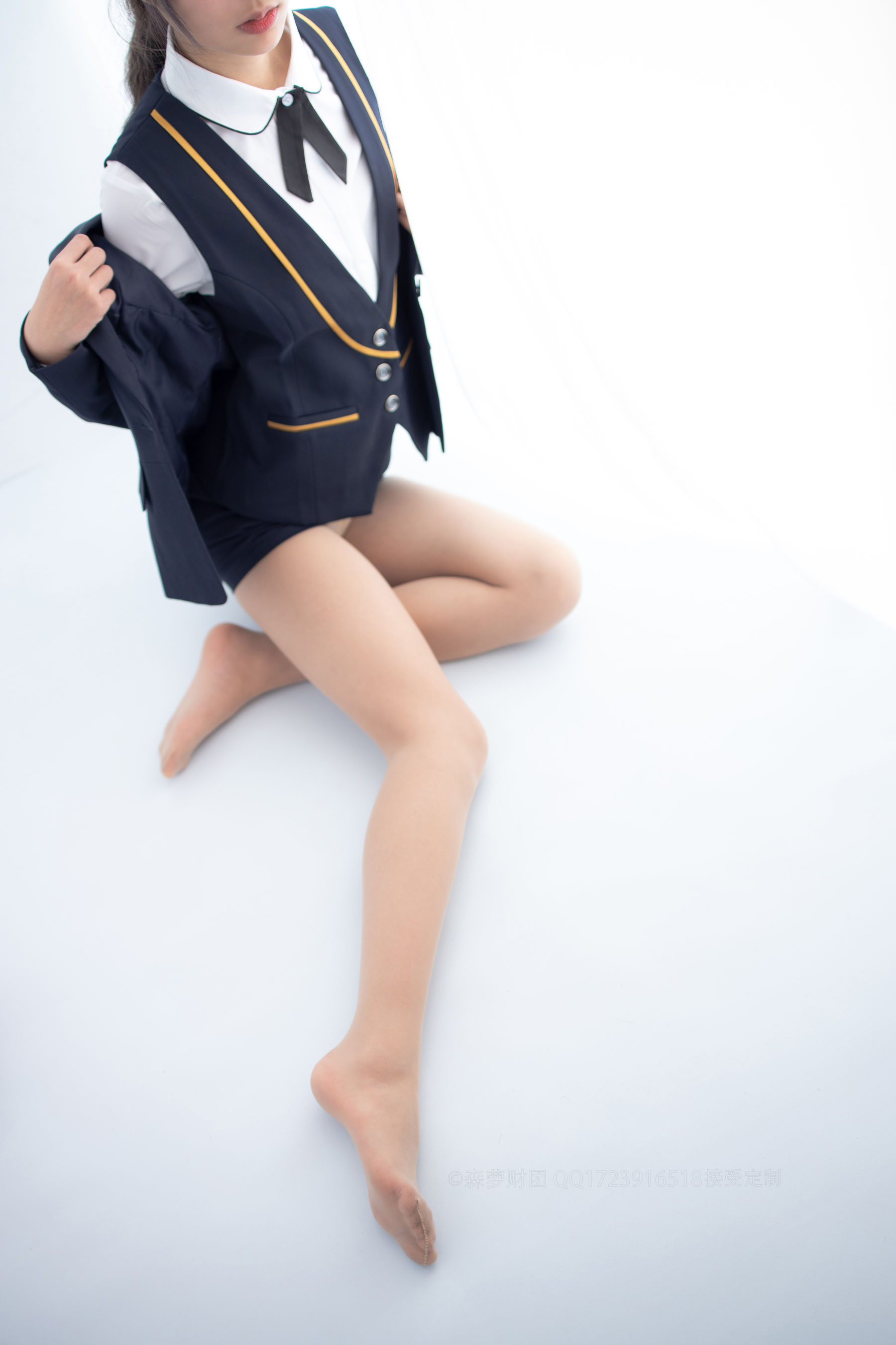 20D肉丝空姐制服-图126