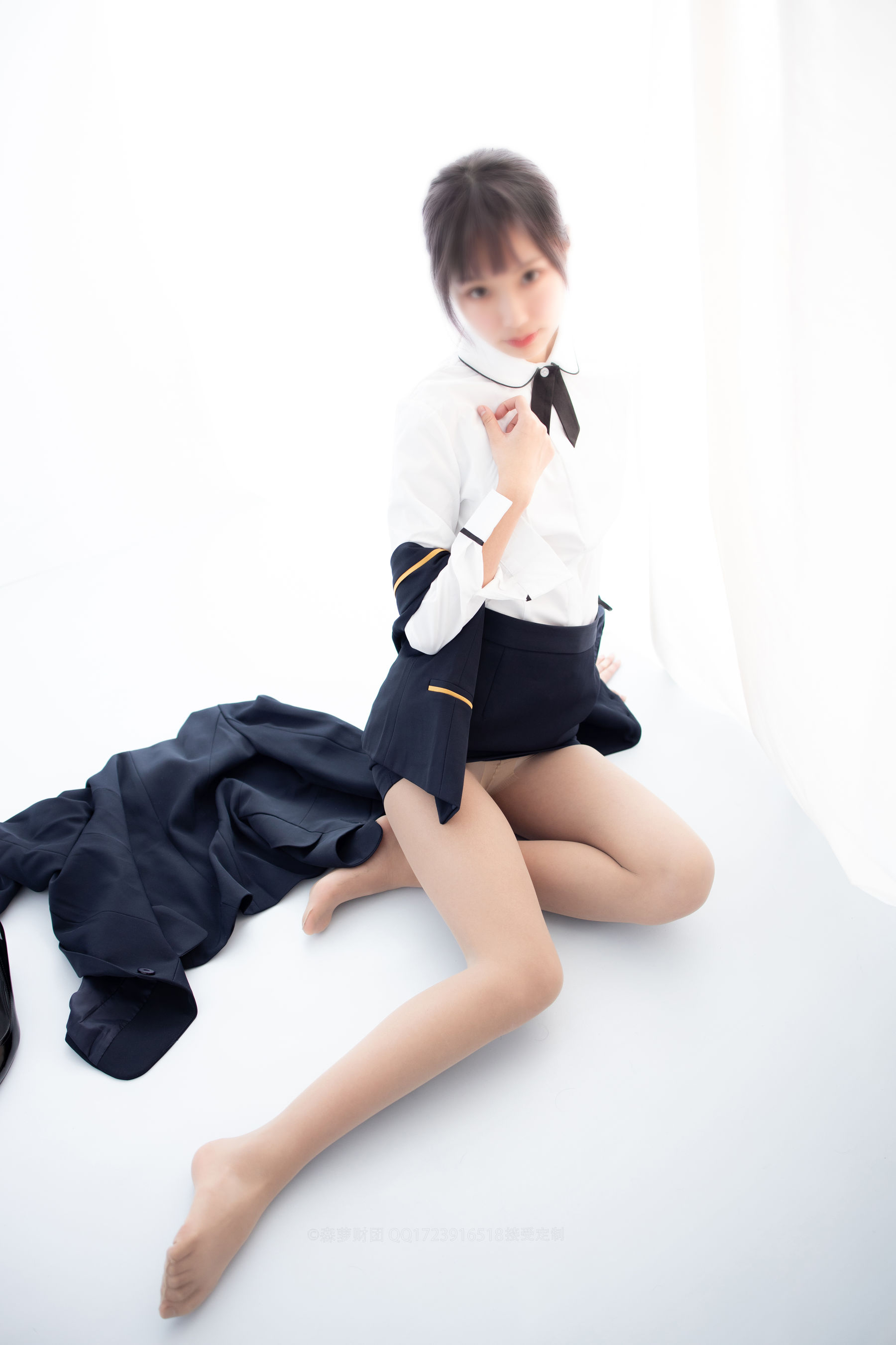 20D肉丝空姐制服-图138