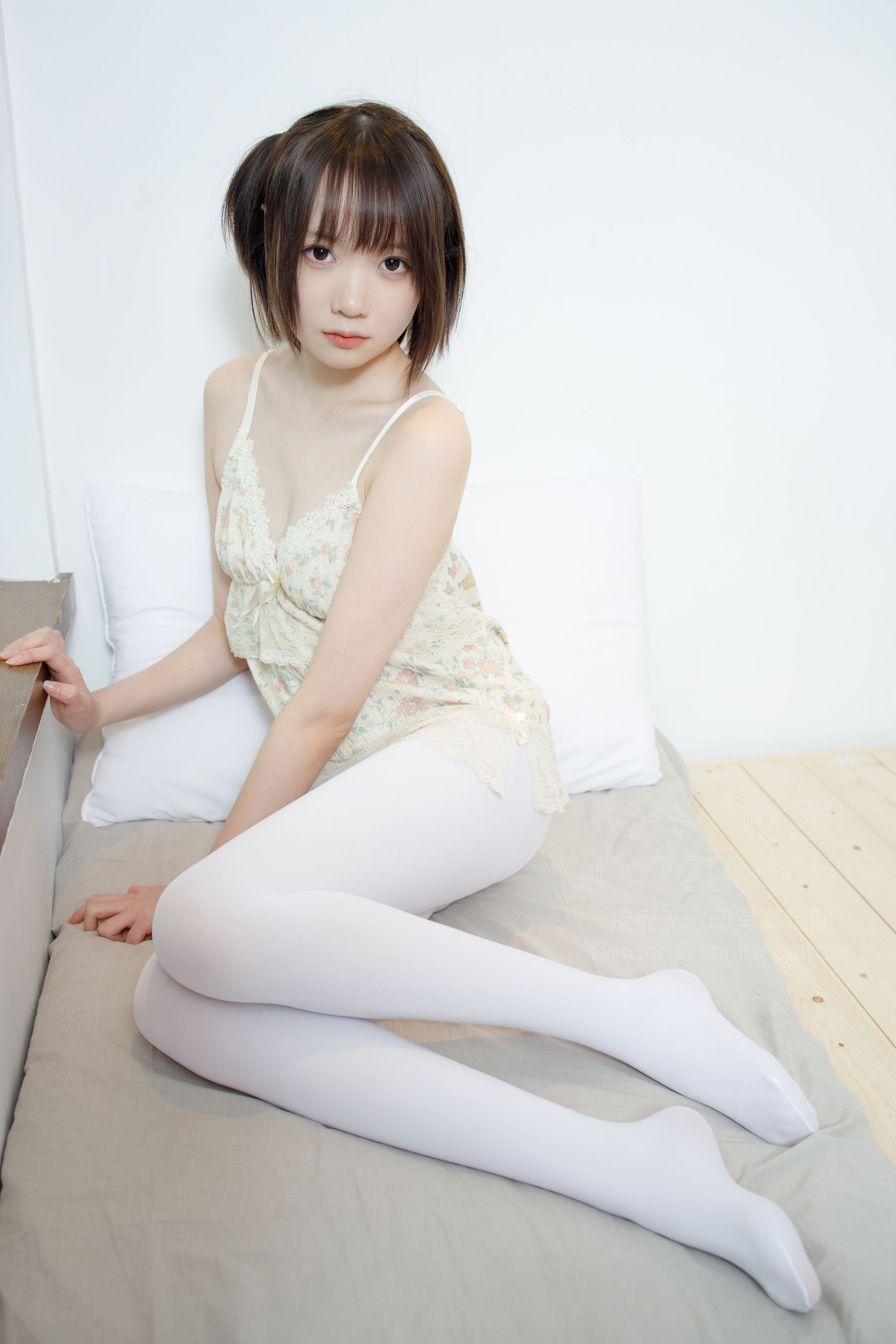 吊带短裙50D白丝-图39