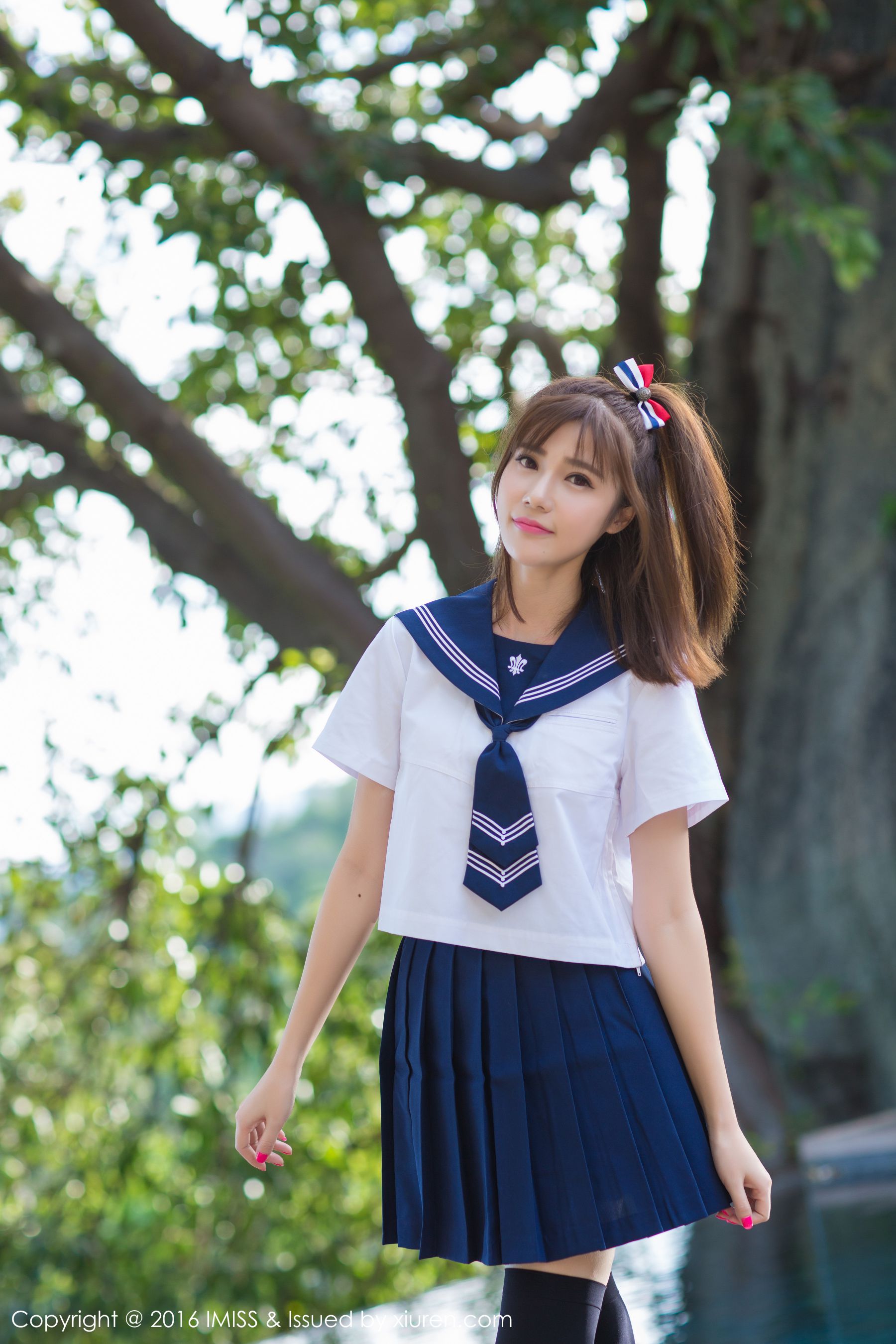 Sandy陈天扬《清纯校服系列+性感比基尼》  Vol.134-图2
