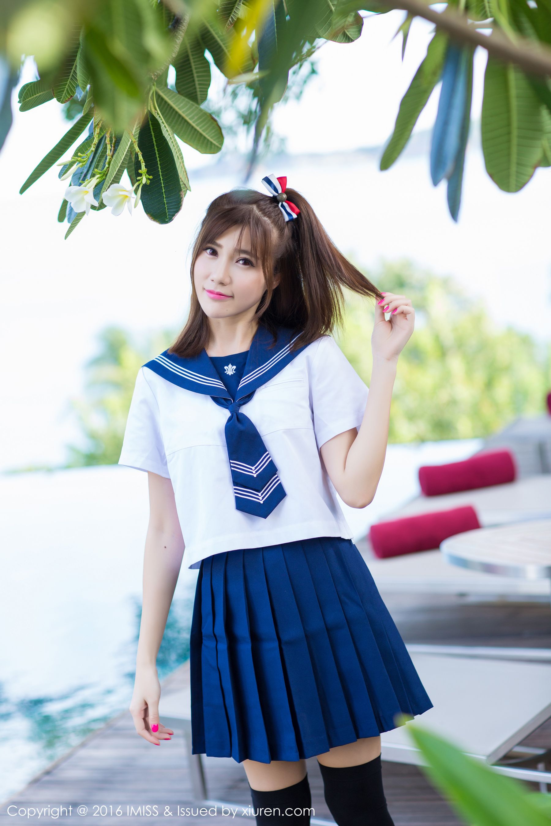 Sandy陈天扬《清纯校服系列+性感比基尼》  Vol.134-图4