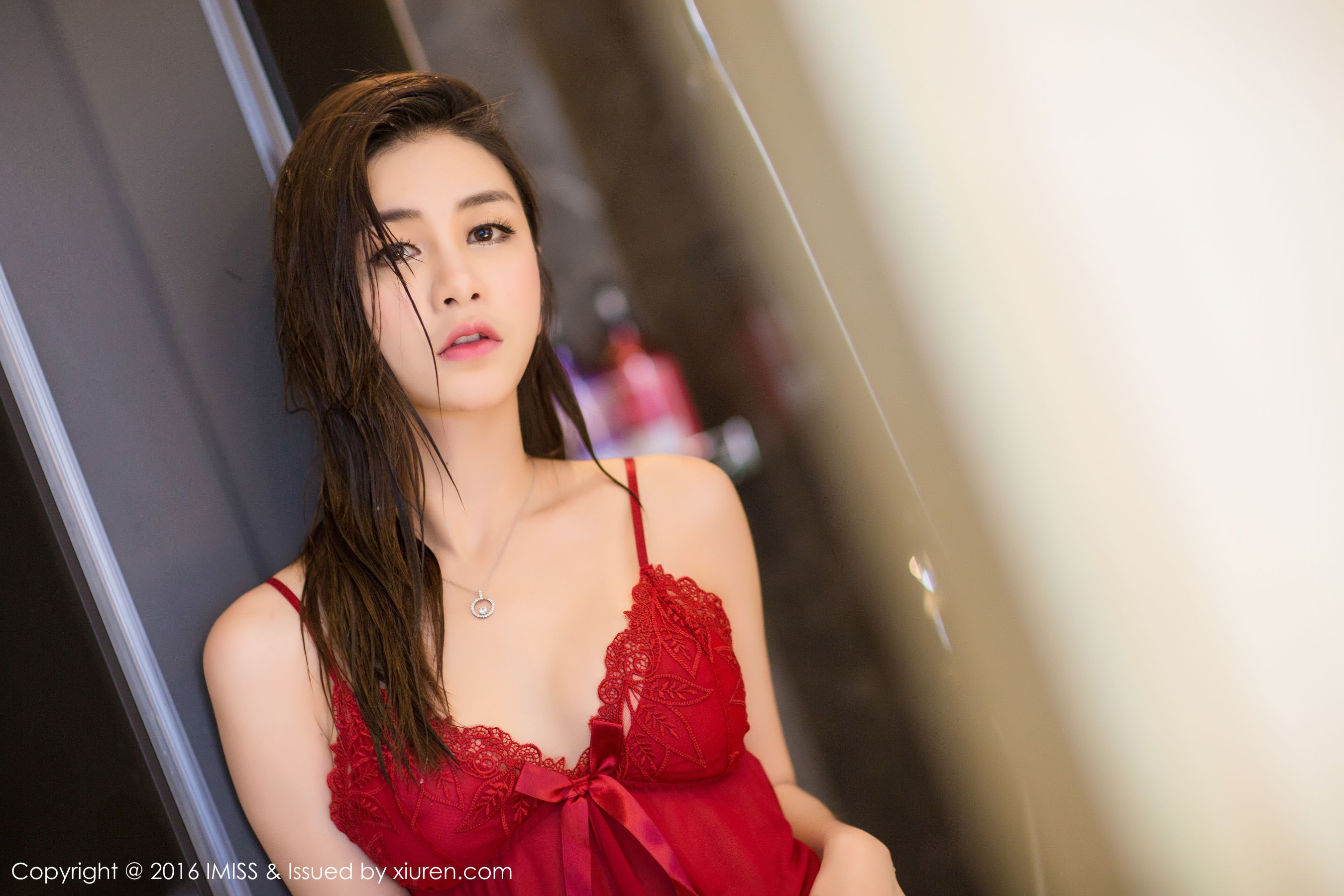 李李七七喜喜《性感睡裙+黑丝吊袜内衣系列》  Vol.144-图13