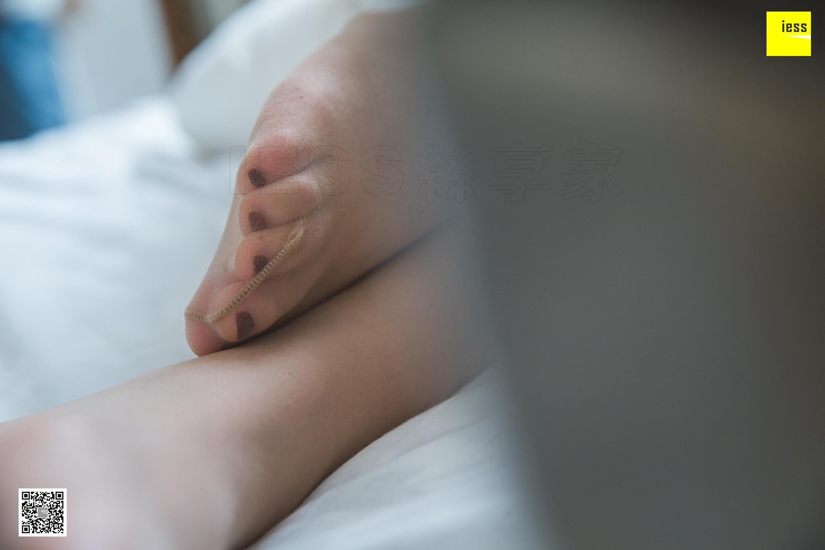 模特：九妹 《九妹白色牛仔短裤》-图67