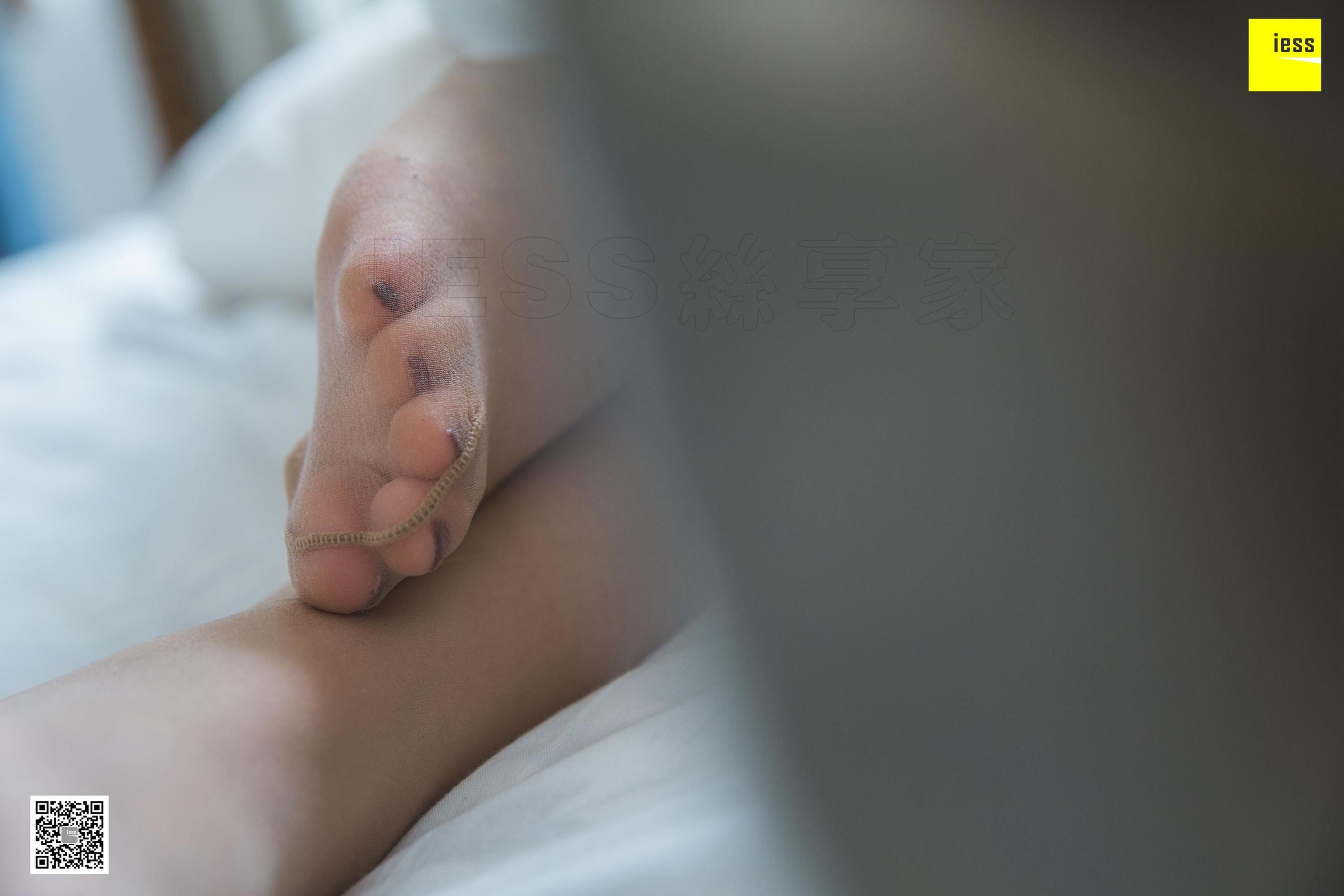 模特：九妹 《九妹白色牛仔短裤》-图68