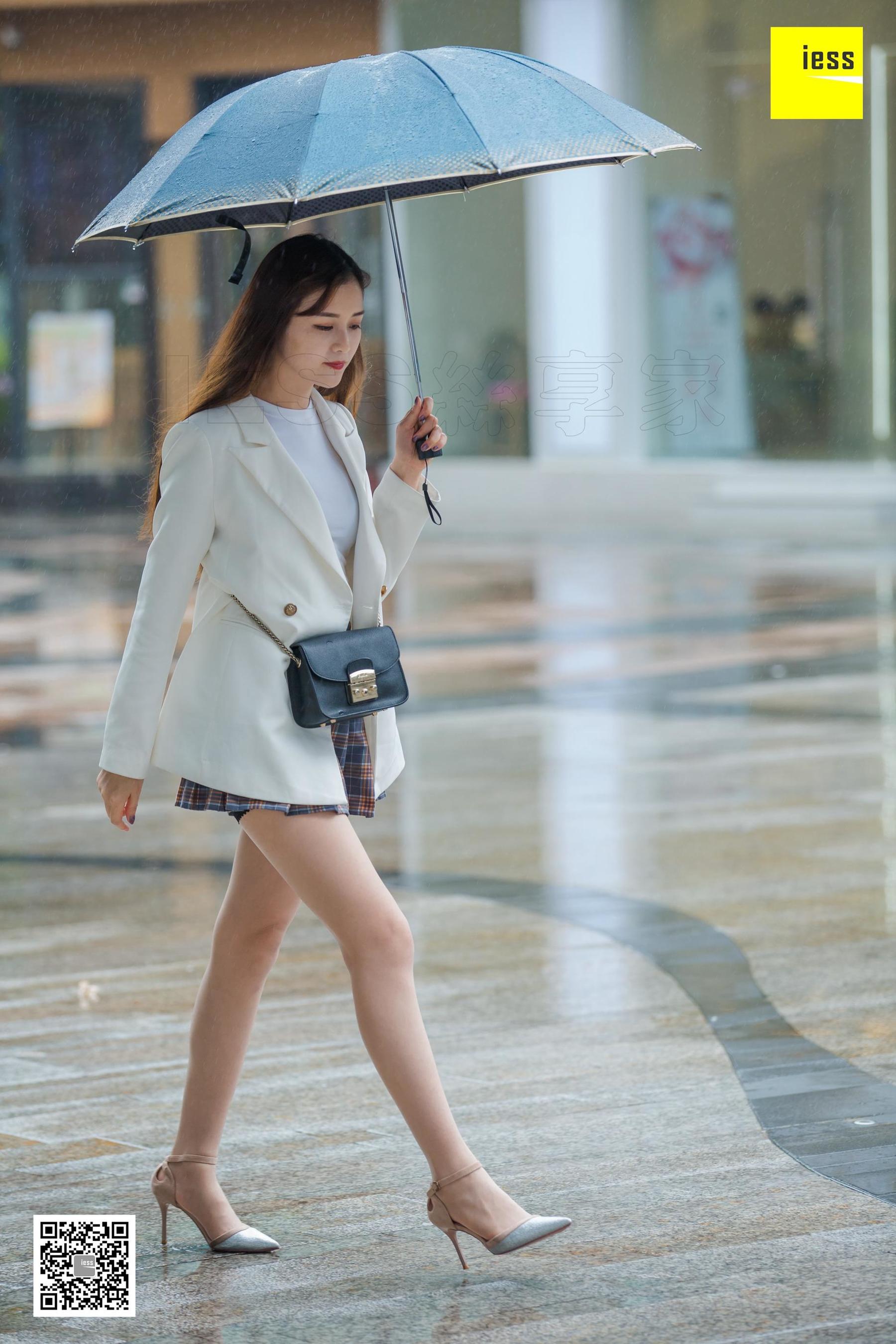 模特：九妹 《九妹雨中漫步》-图25