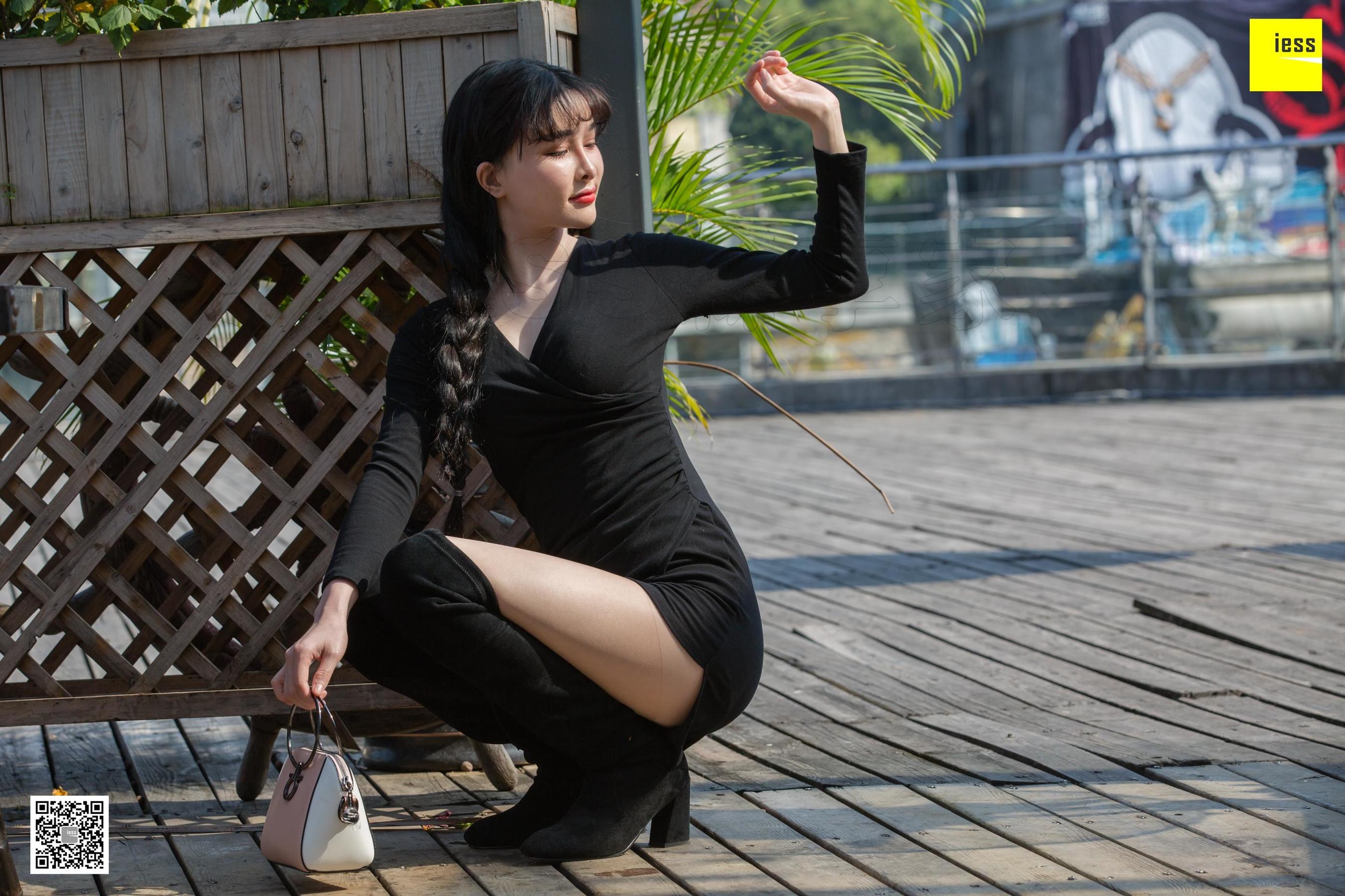 模特：喵姐 《喵姐的过膝长靴》-图9