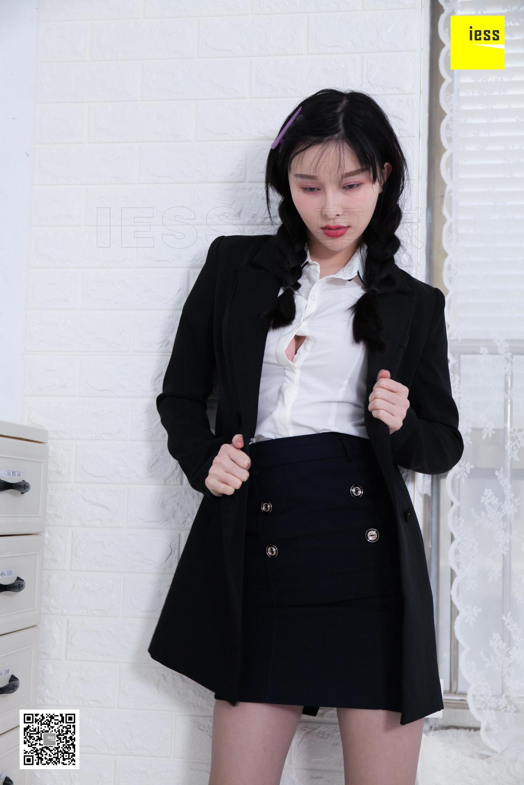 模特：喵姐 《喵系女老板》-图3