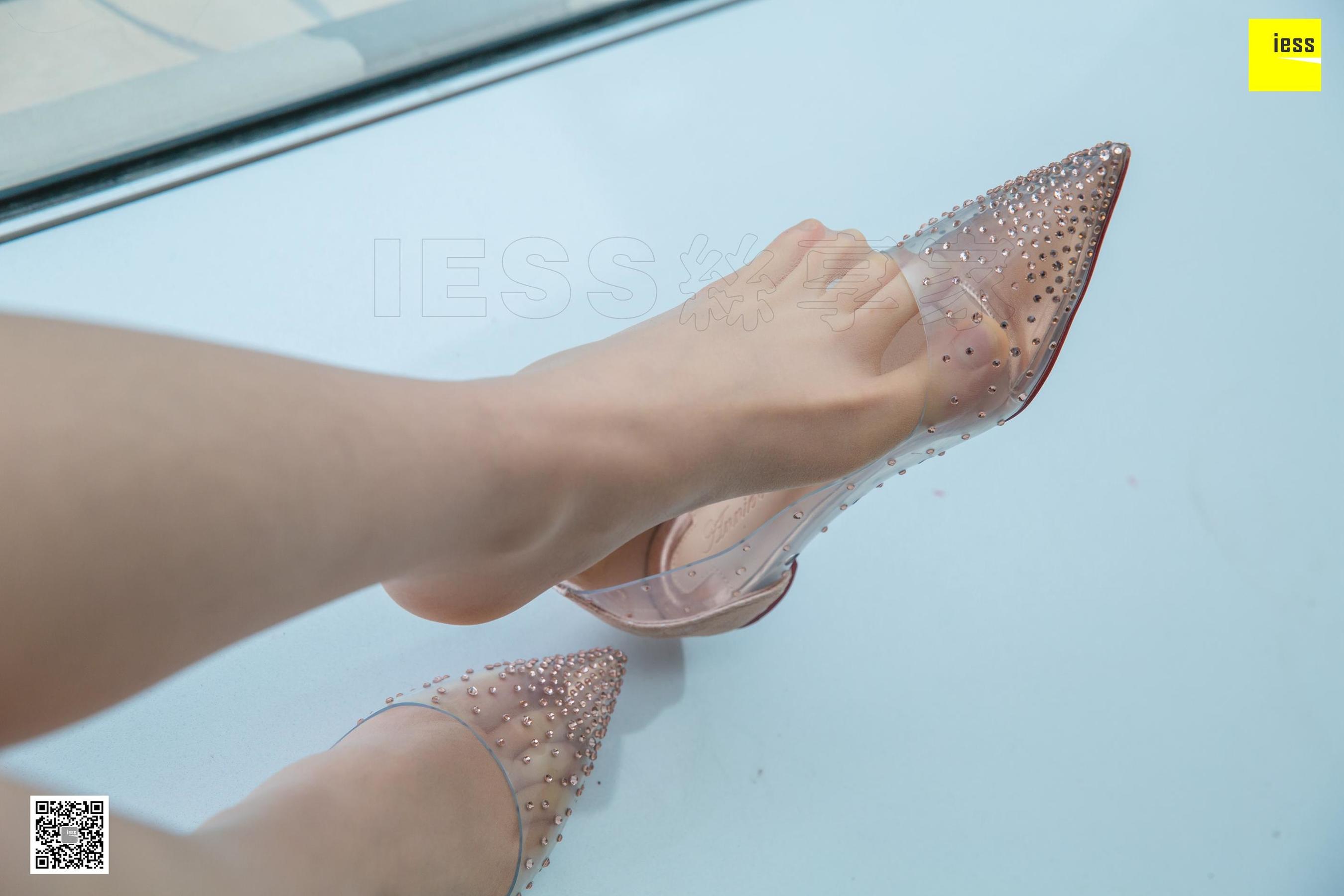 模特：姗姗 《姗姗的透明平底鞋》-图63