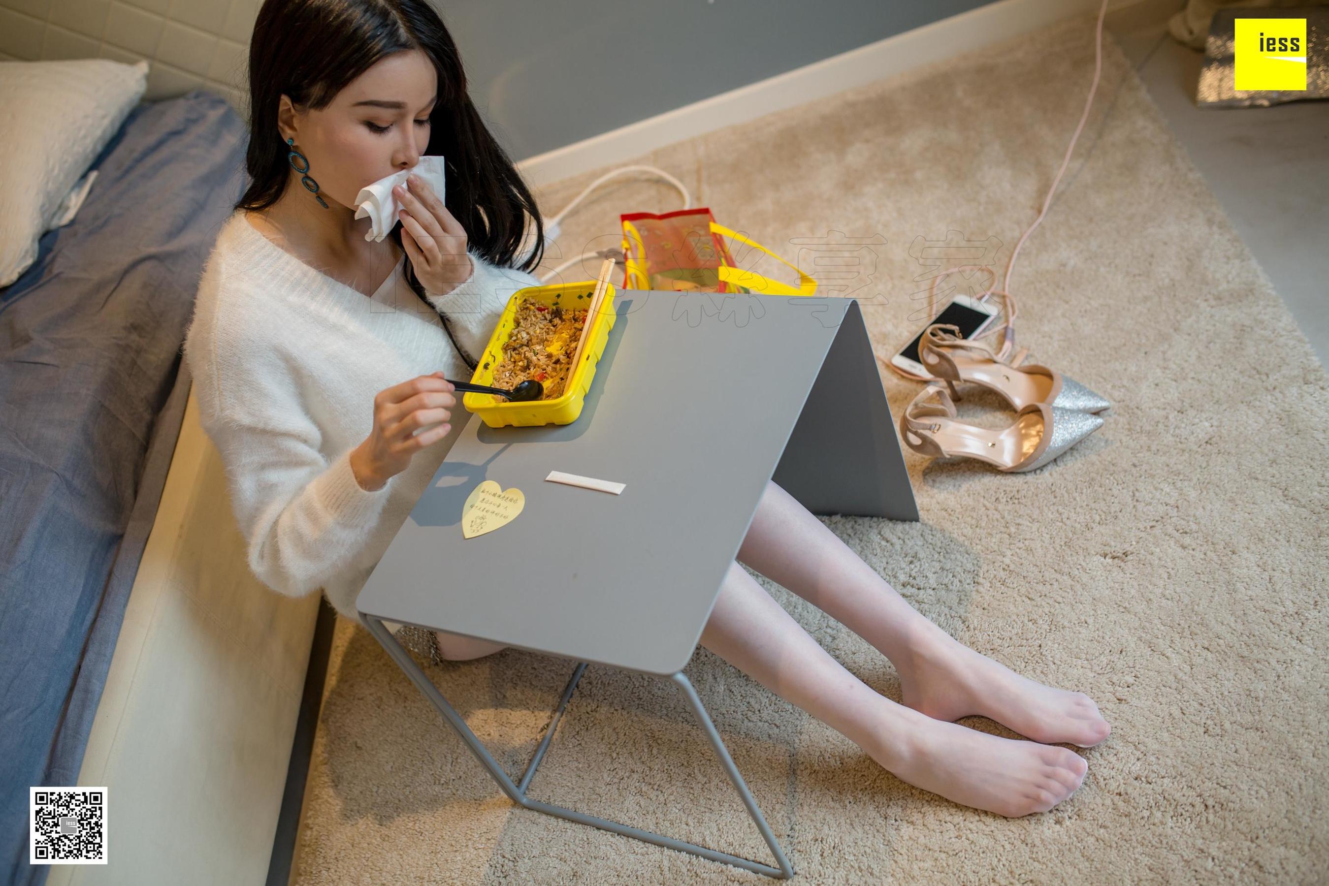 模特：梦梦 《梦梦吃外卖》-图51