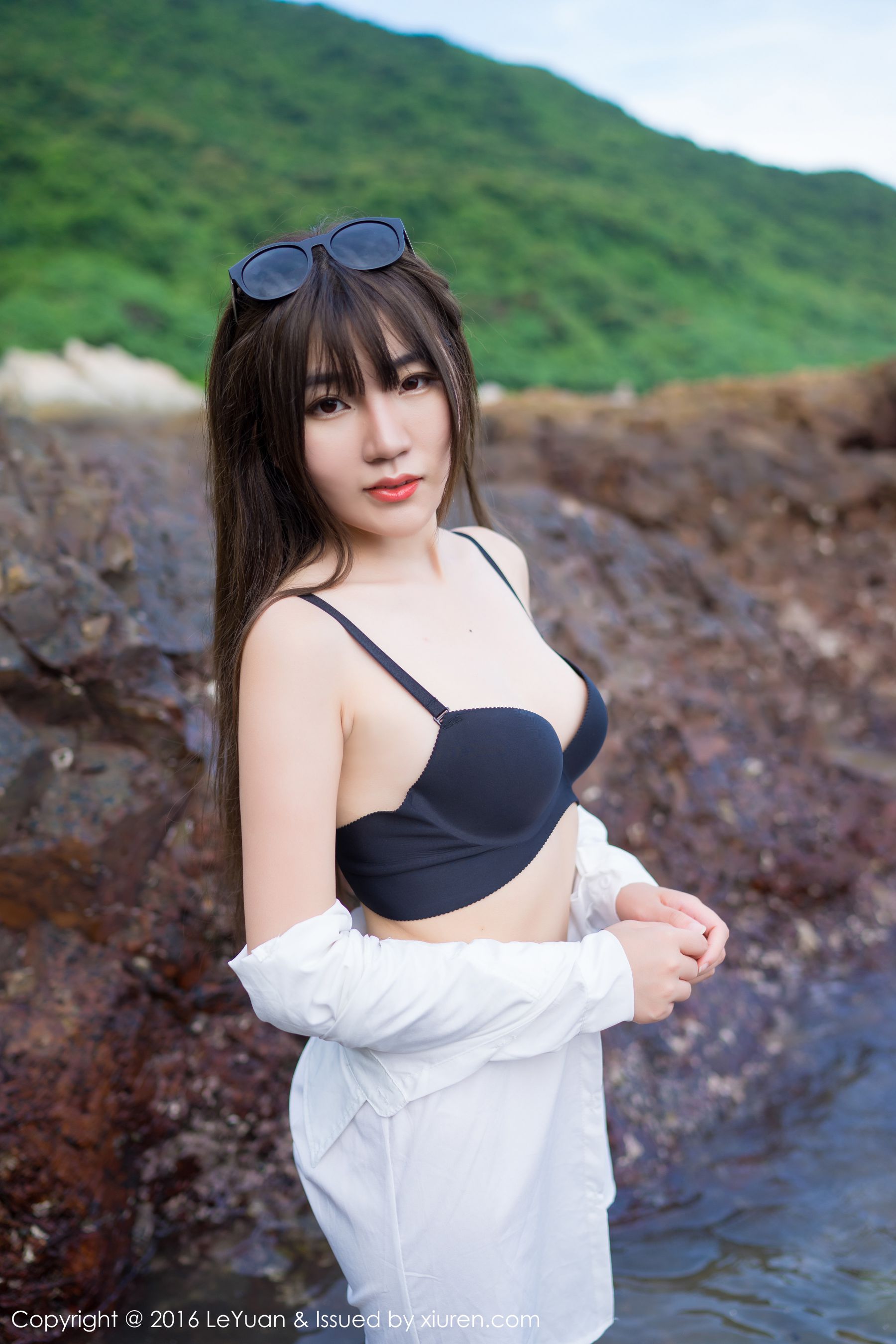 冷不丁《比基尼+白衬衫诱惑》  Vol.012-图6