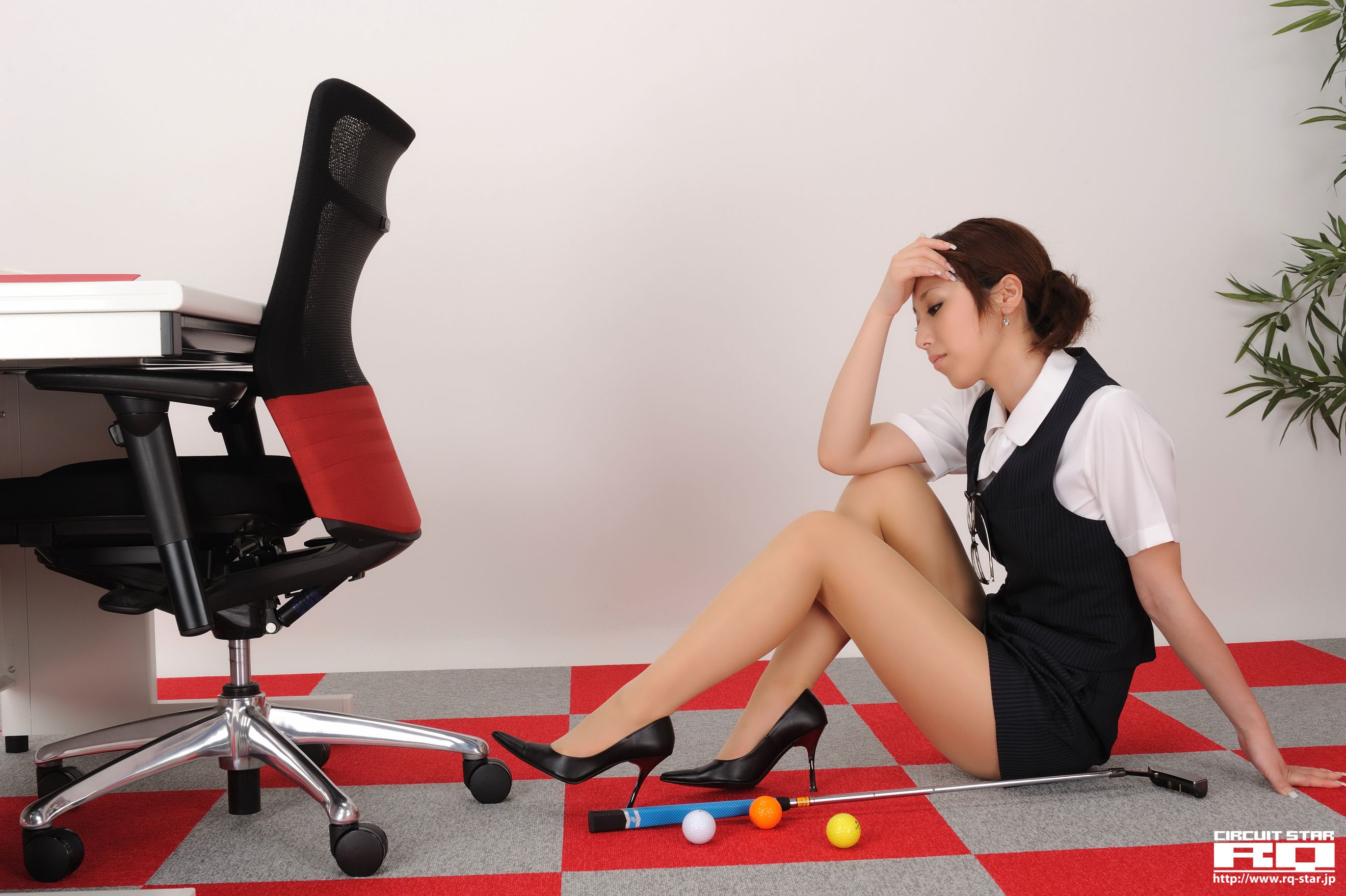 NO.00294 Emi Shimizu 清水恵美 Office Lady 写真集-图149