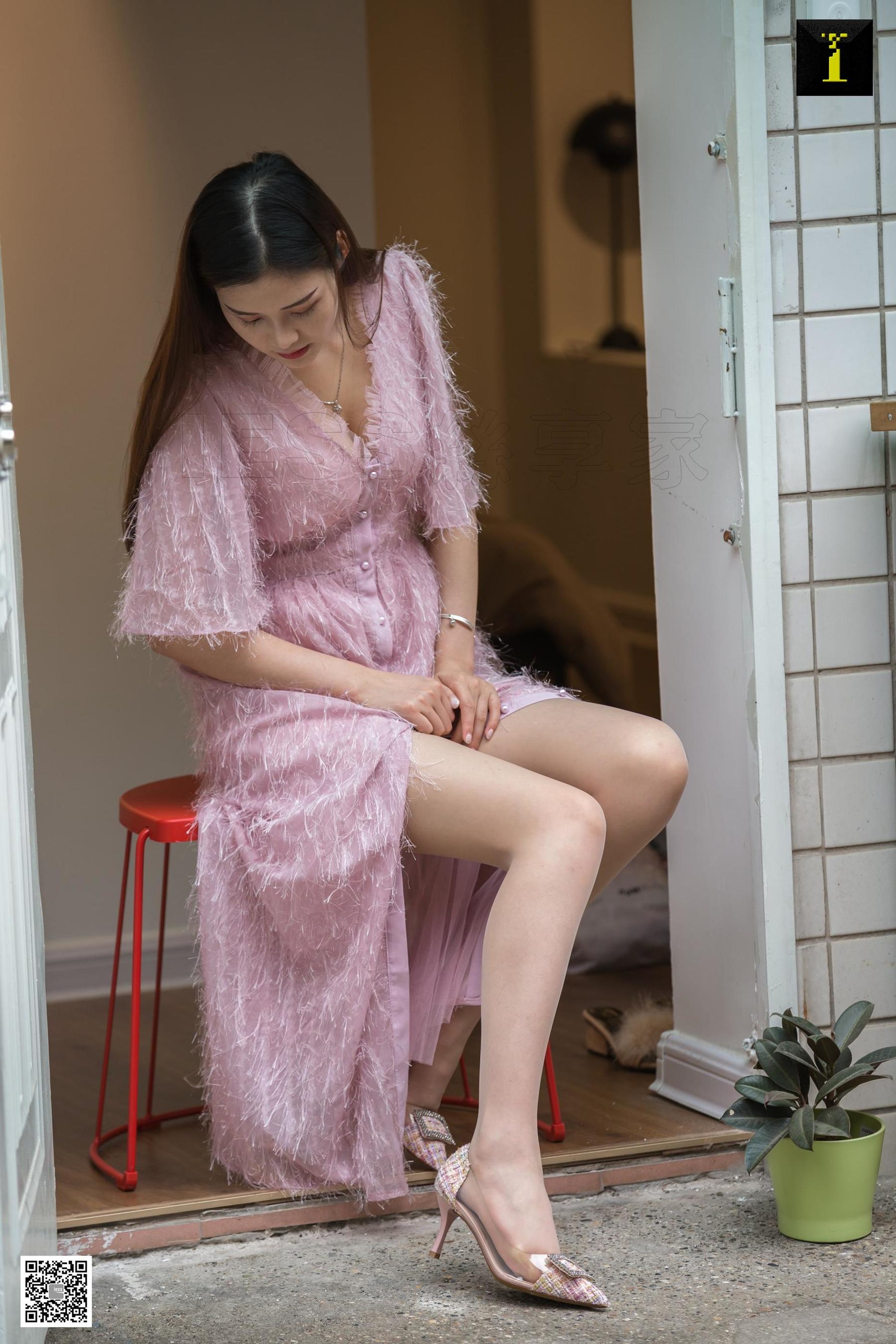 模特 九妹 《九妹的粉色长裙》-图11