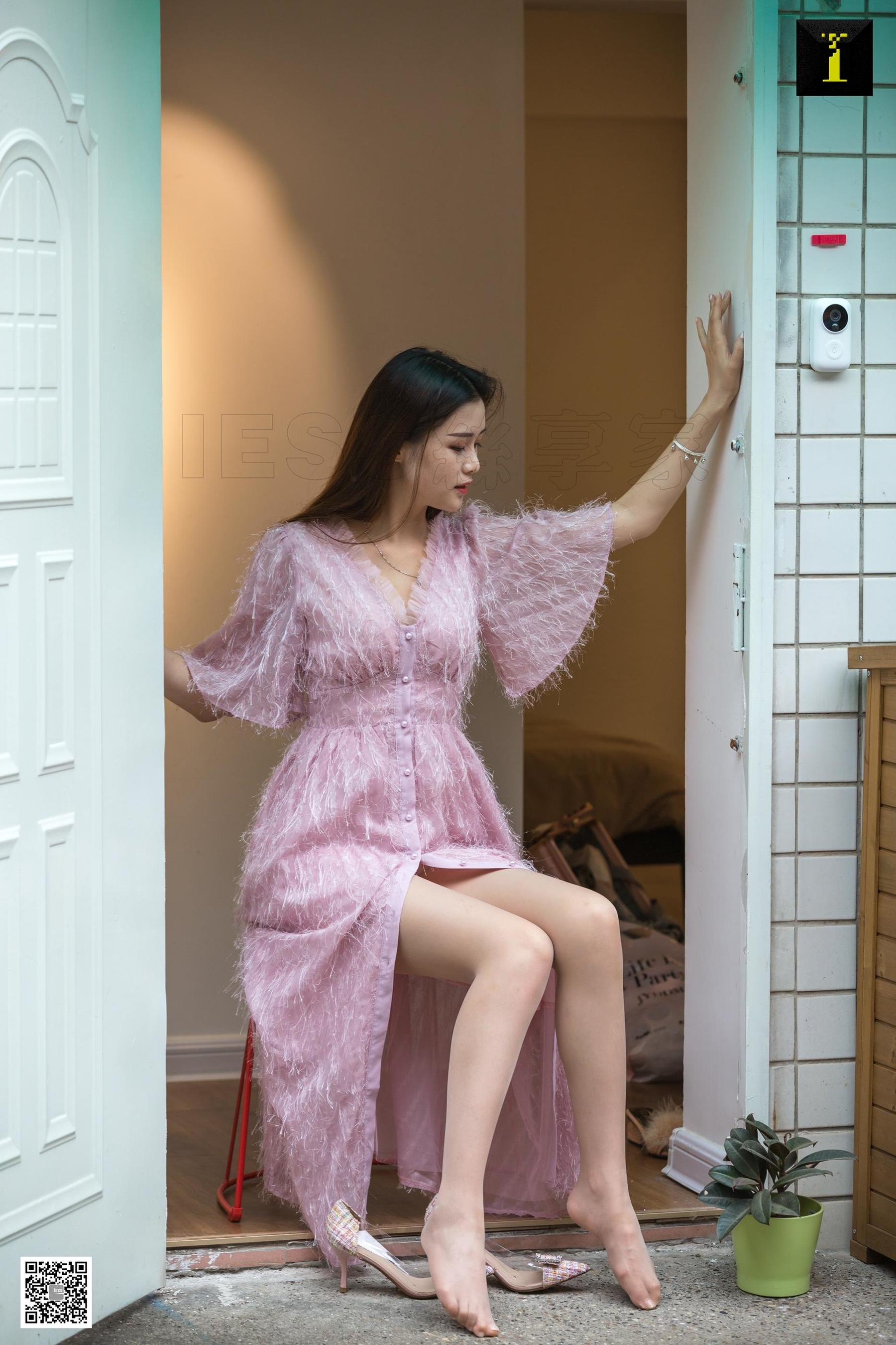 模特 九妹 《九妹的粉色长裙》-图29