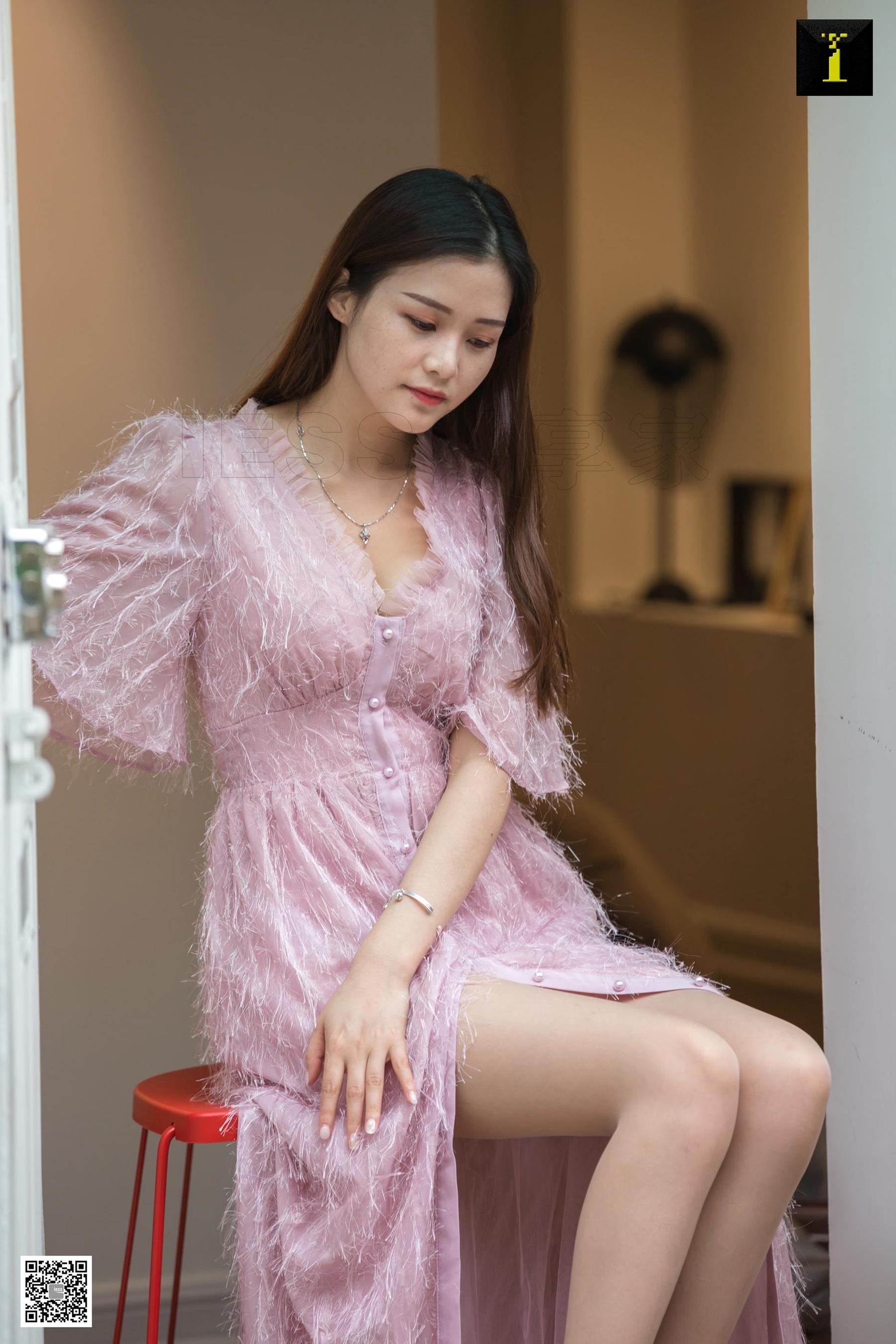 模特 九妹 《九妹的粉色长裙》-图44