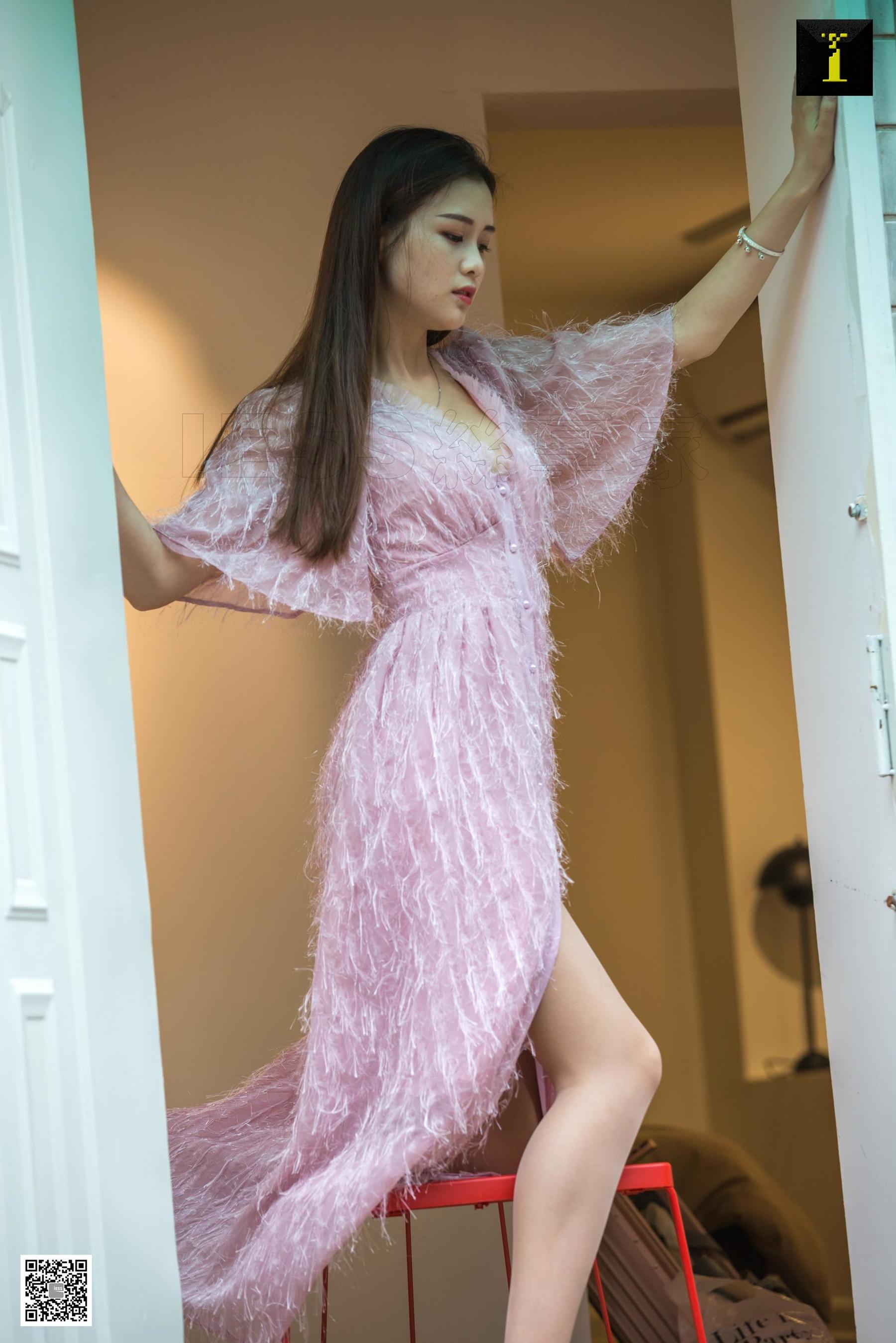 模特 九妹 《九妹的粉色长裙》-图59