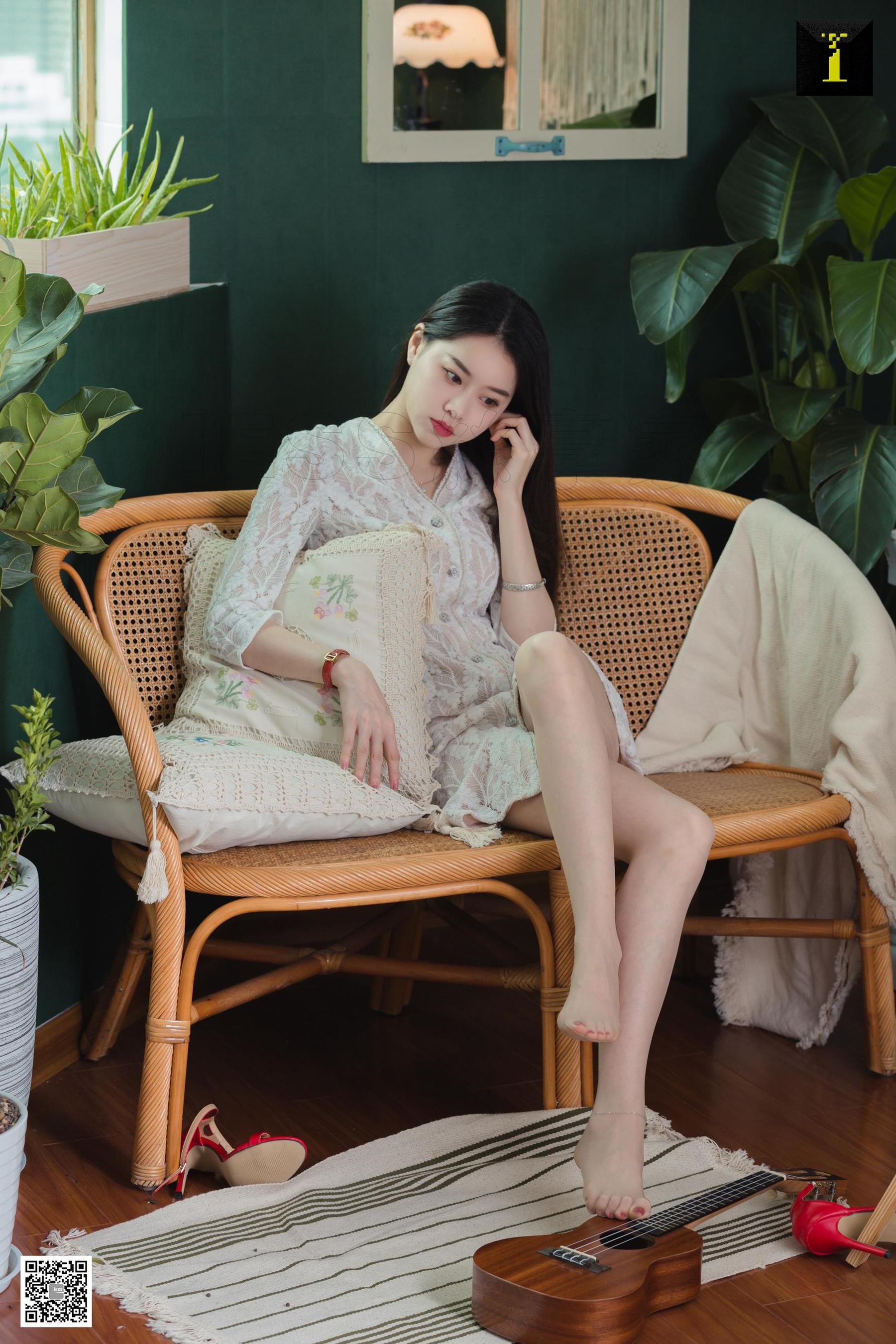 模特 佳佳 《佳佳 绿植 吉他》-图65