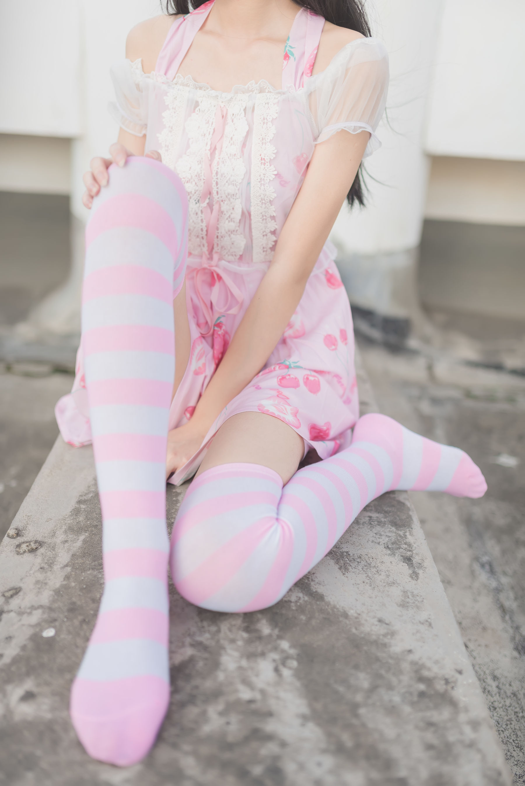 NO.035 粉嫩条纹小可爱-图5
