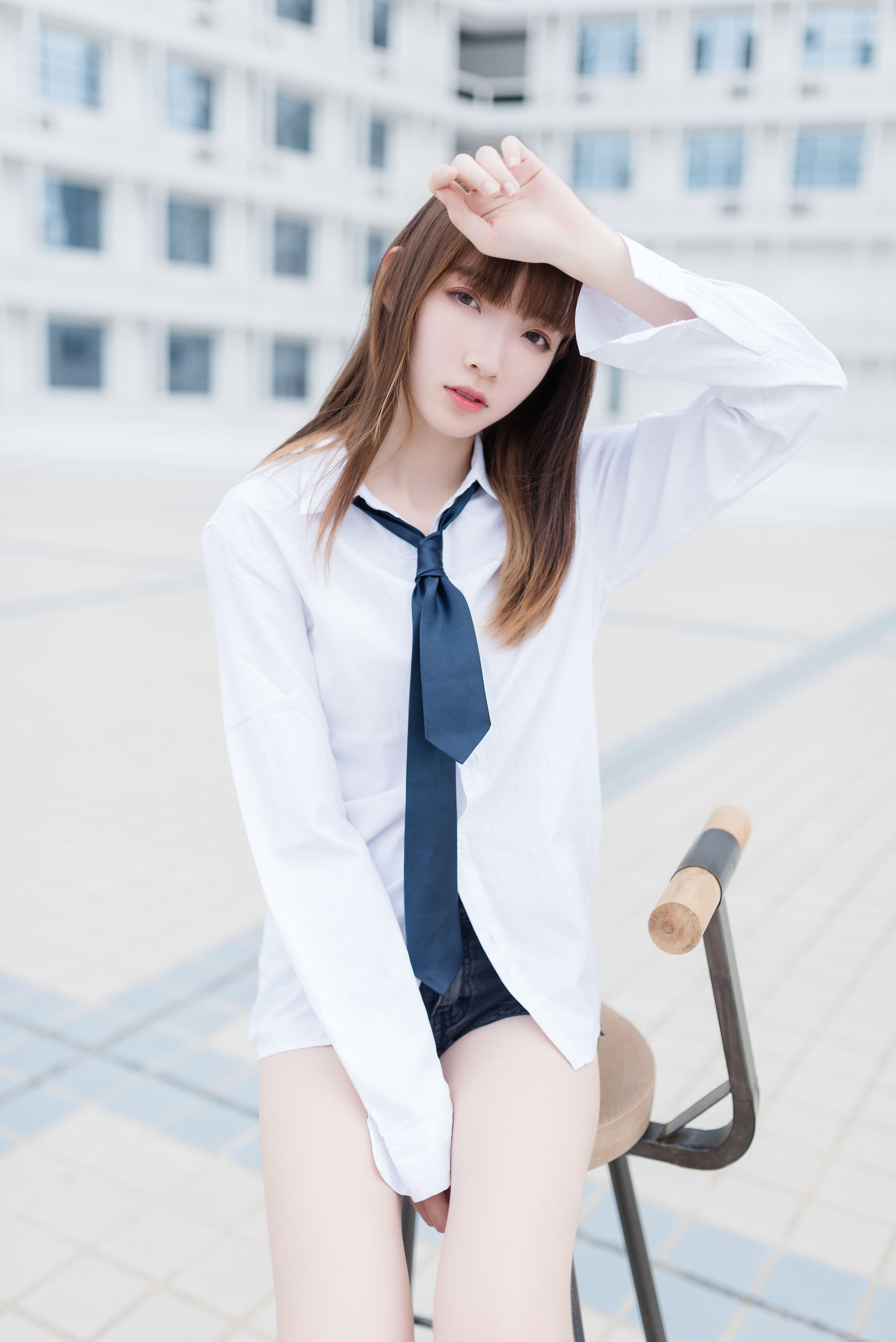 NO.038 白衬衫裸足-图11
