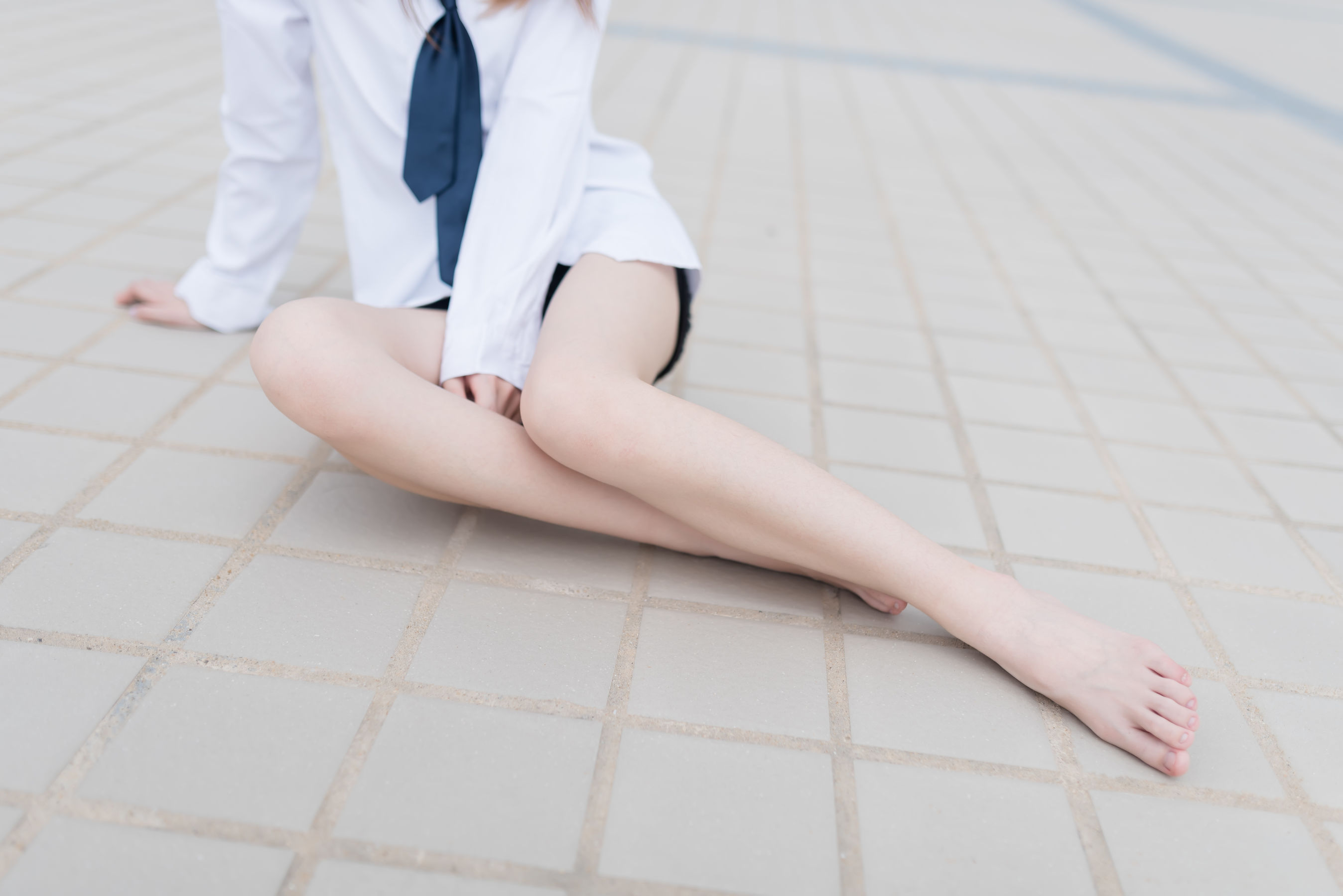 NO.038 白衬衫裸足-图14