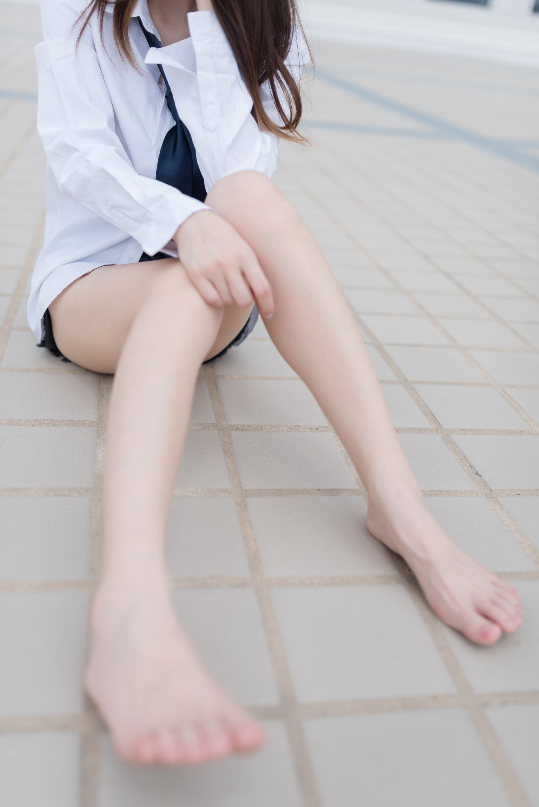 NO.038 白衬衫裸足-图15