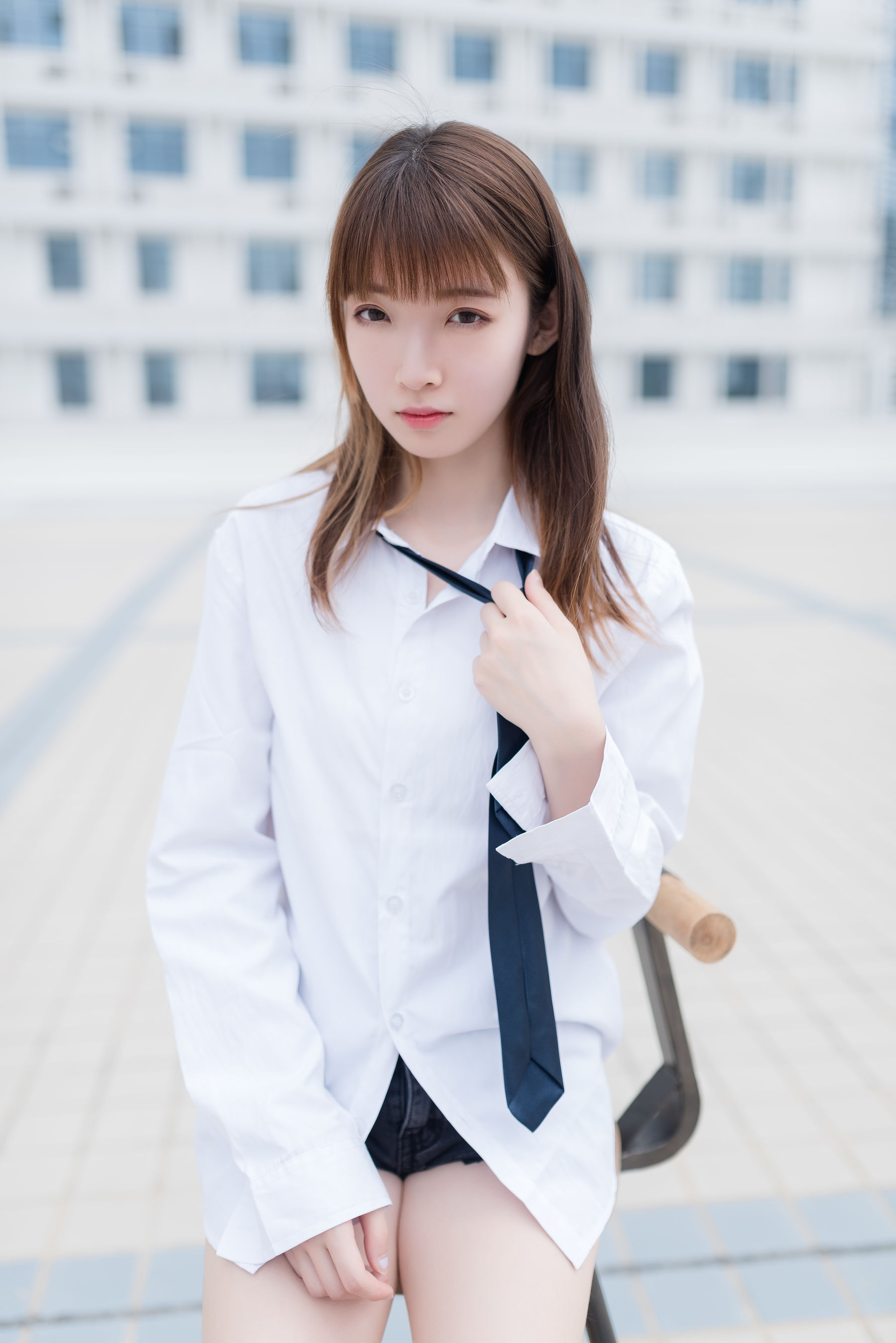 NO.038 白衬衫裸足-图42
