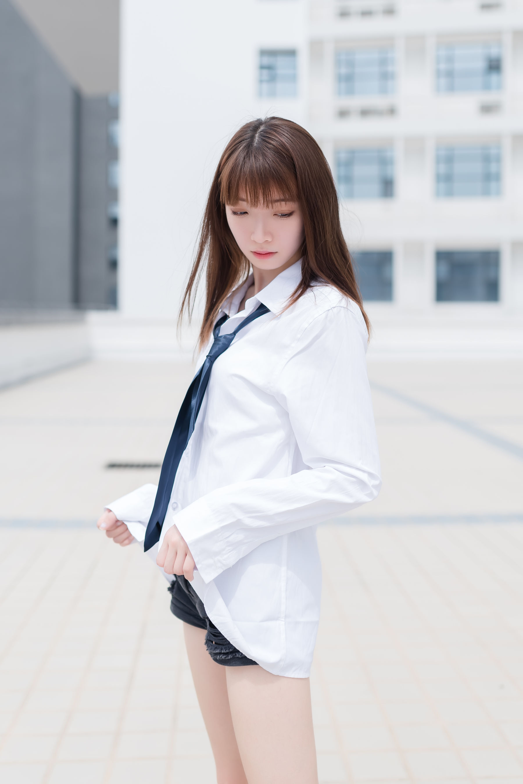 NO.038 白衬衫裸足-图45