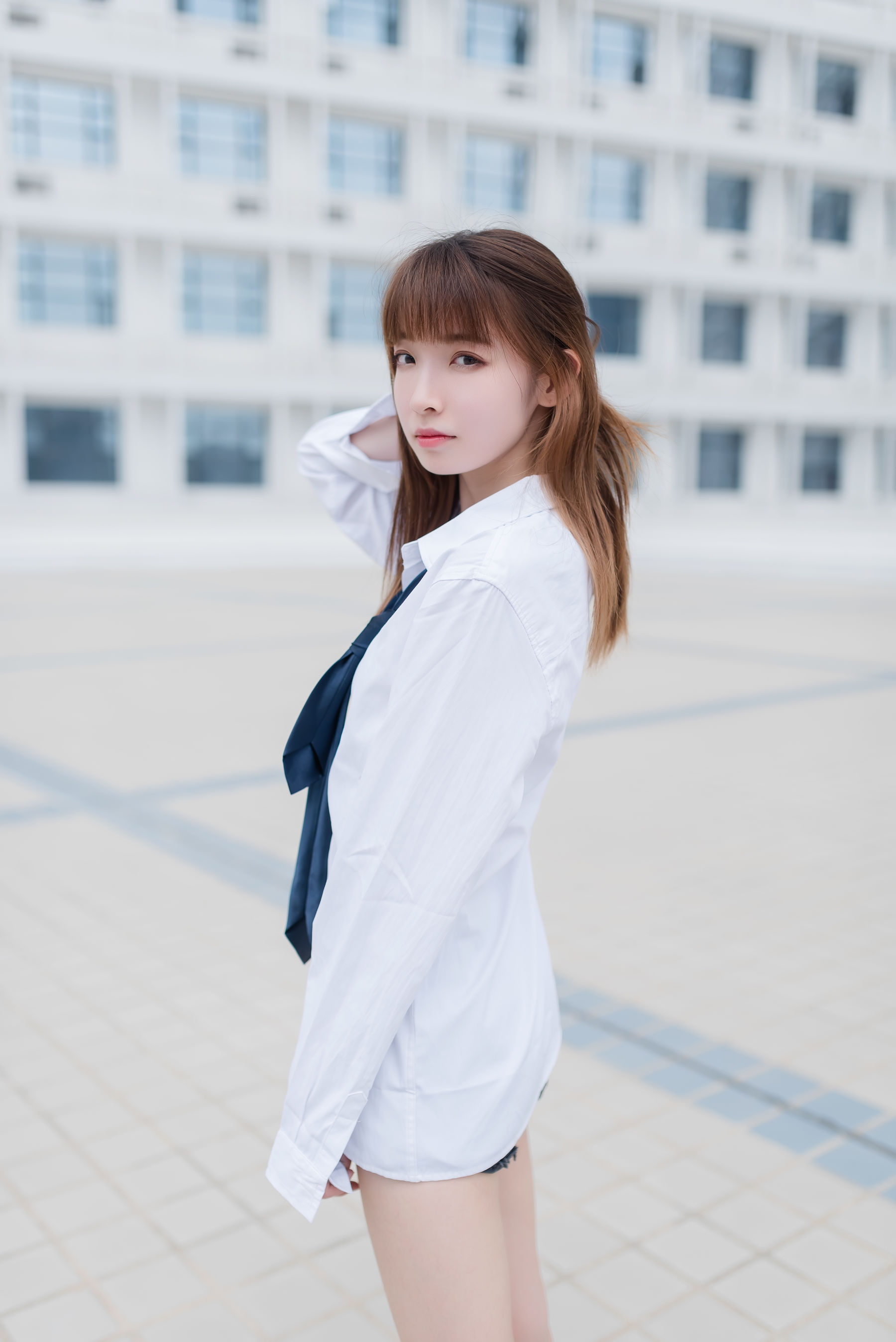 NO.038 白衬衫裸足-图46