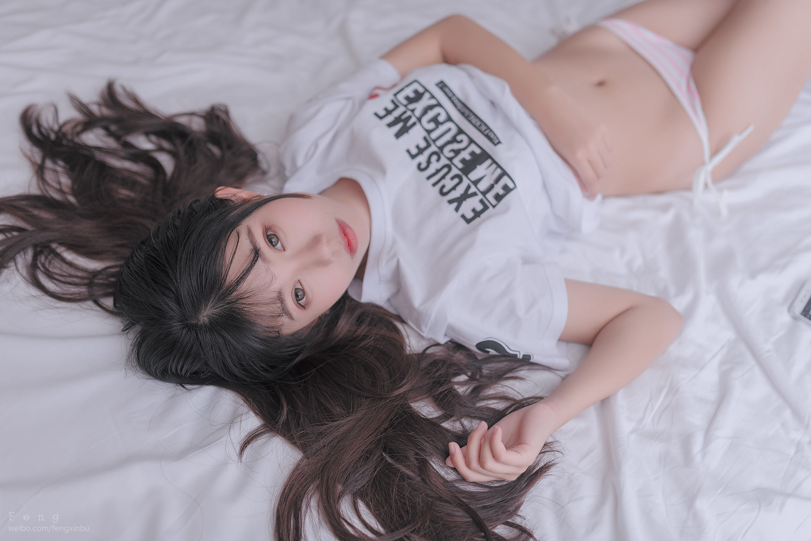 NO.040 纯纯女孩性感白丝-图11