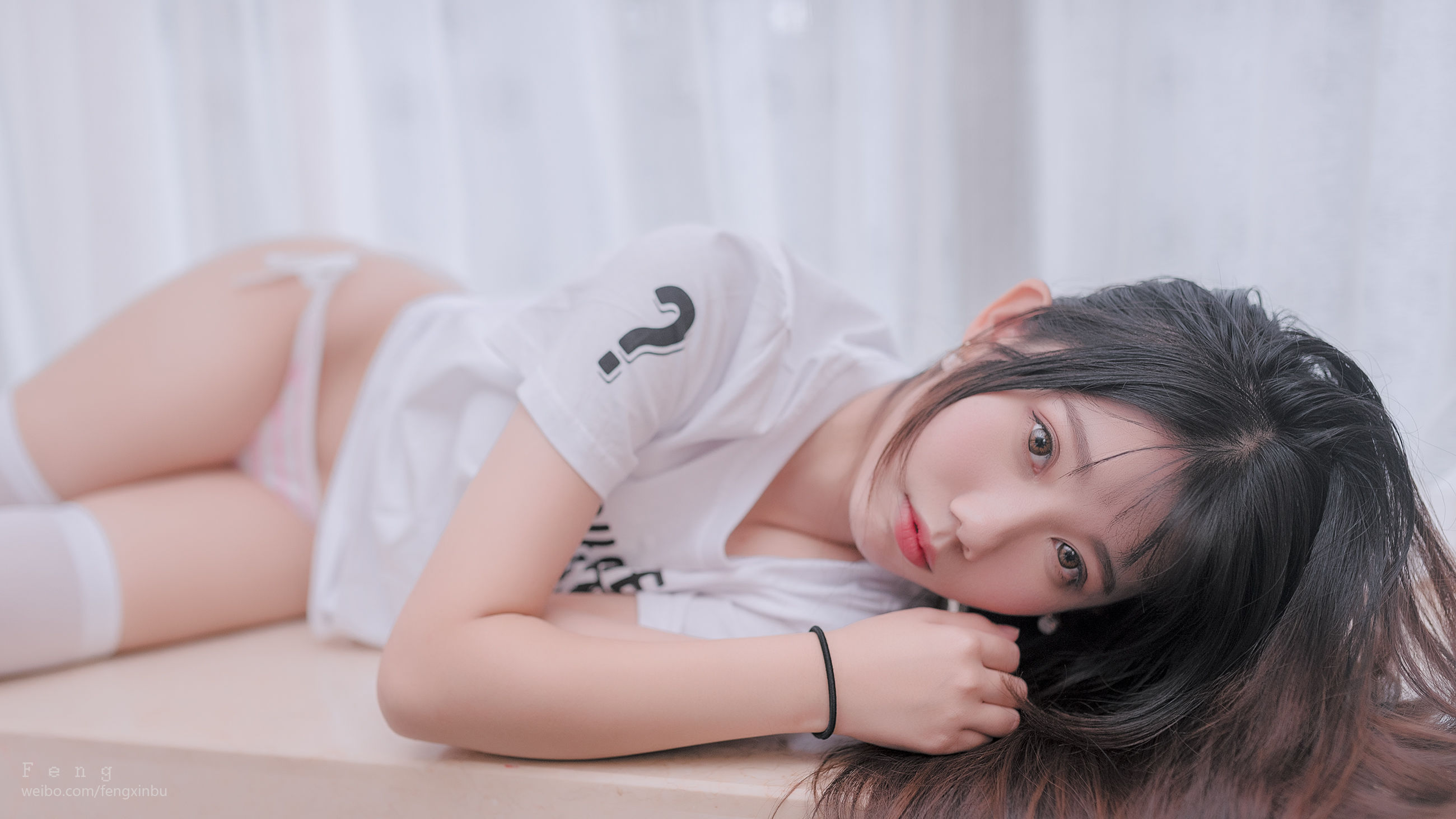 NO.040 纯纯女孩性感白丝-图15